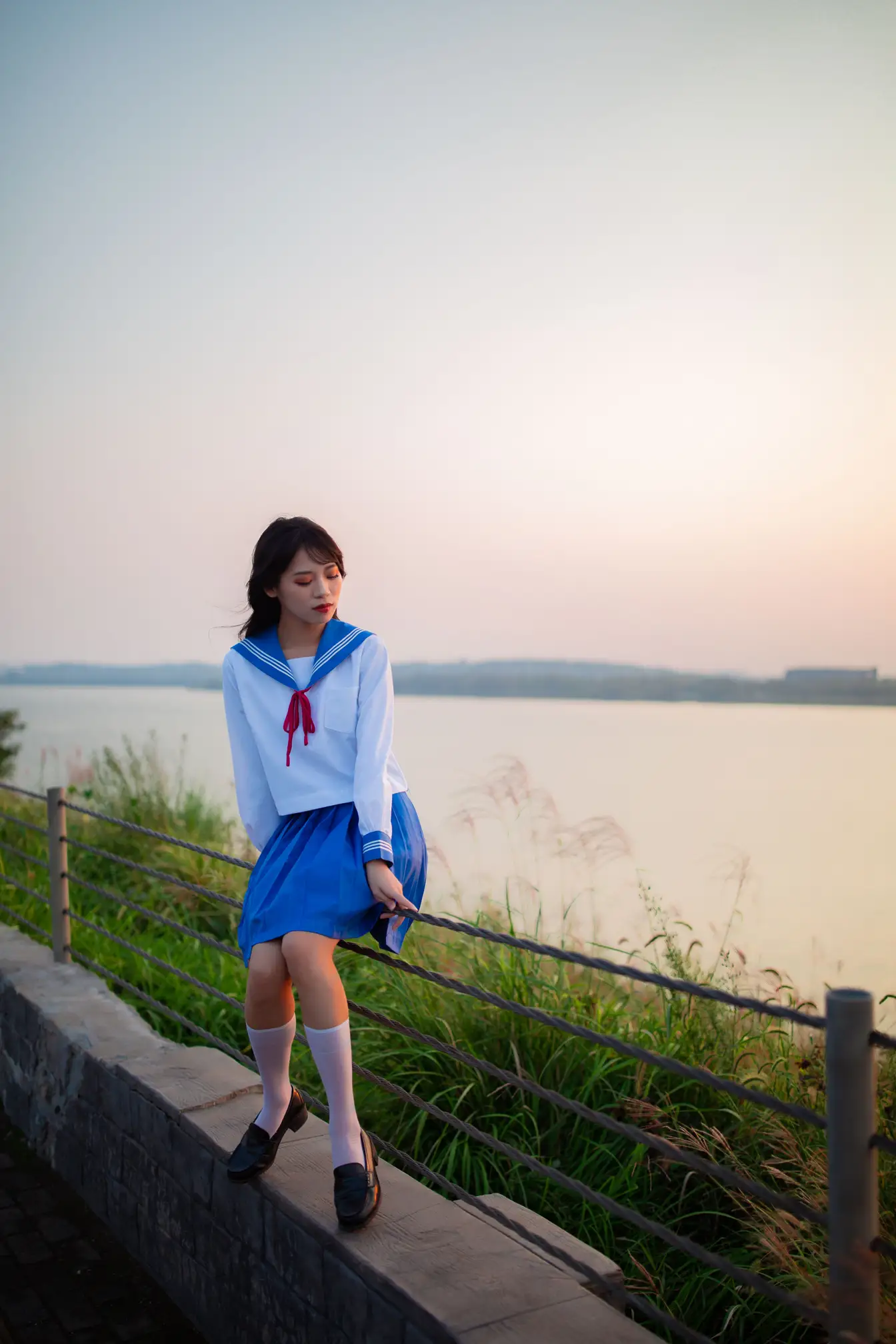 [艺图语] 2022.02.02 Vol.741 – JK少女 一只橙子#[48P]-10