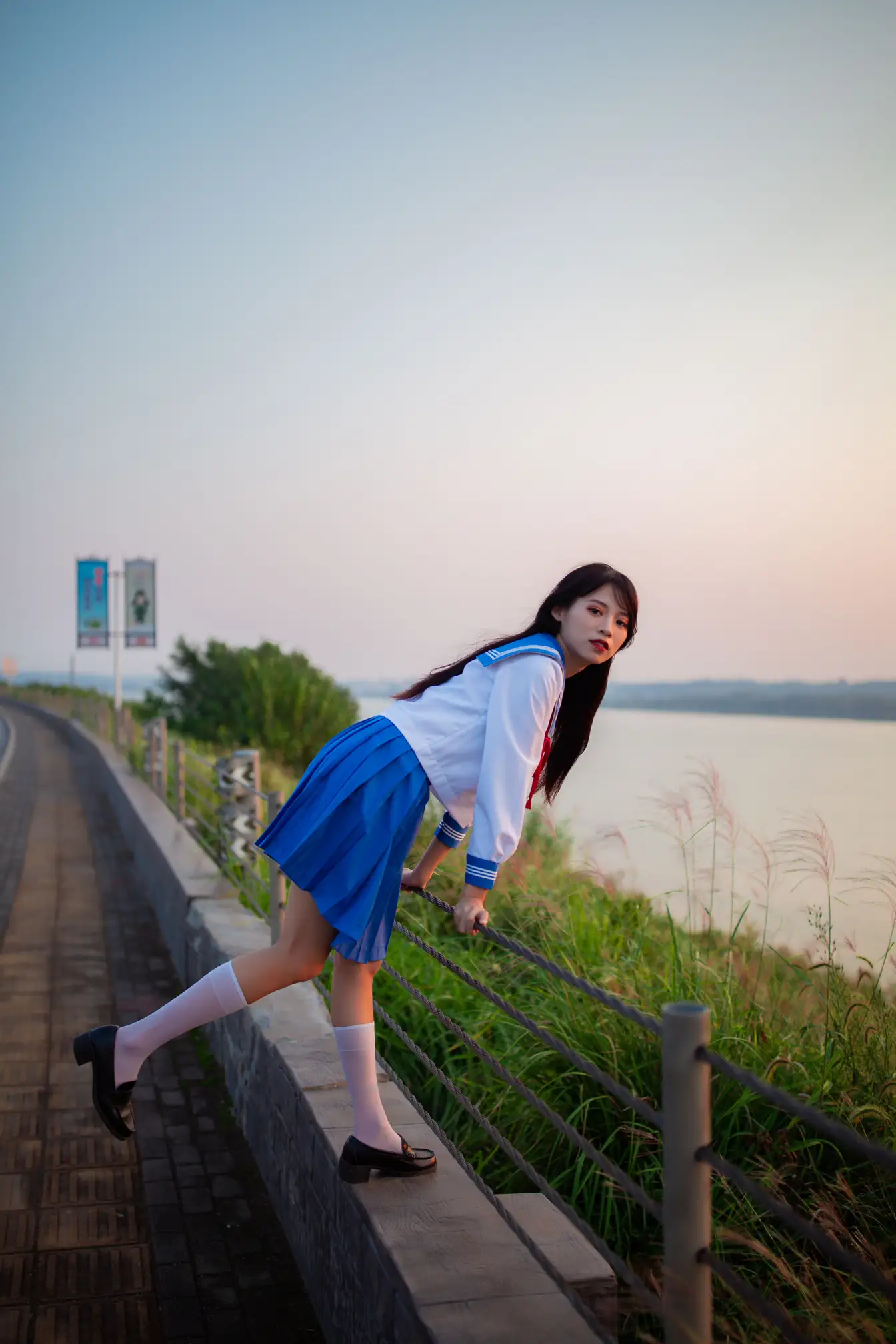 [艺图语] 2022.02.02 Vol.741 – JK少女 一只橙子#[48P]-1