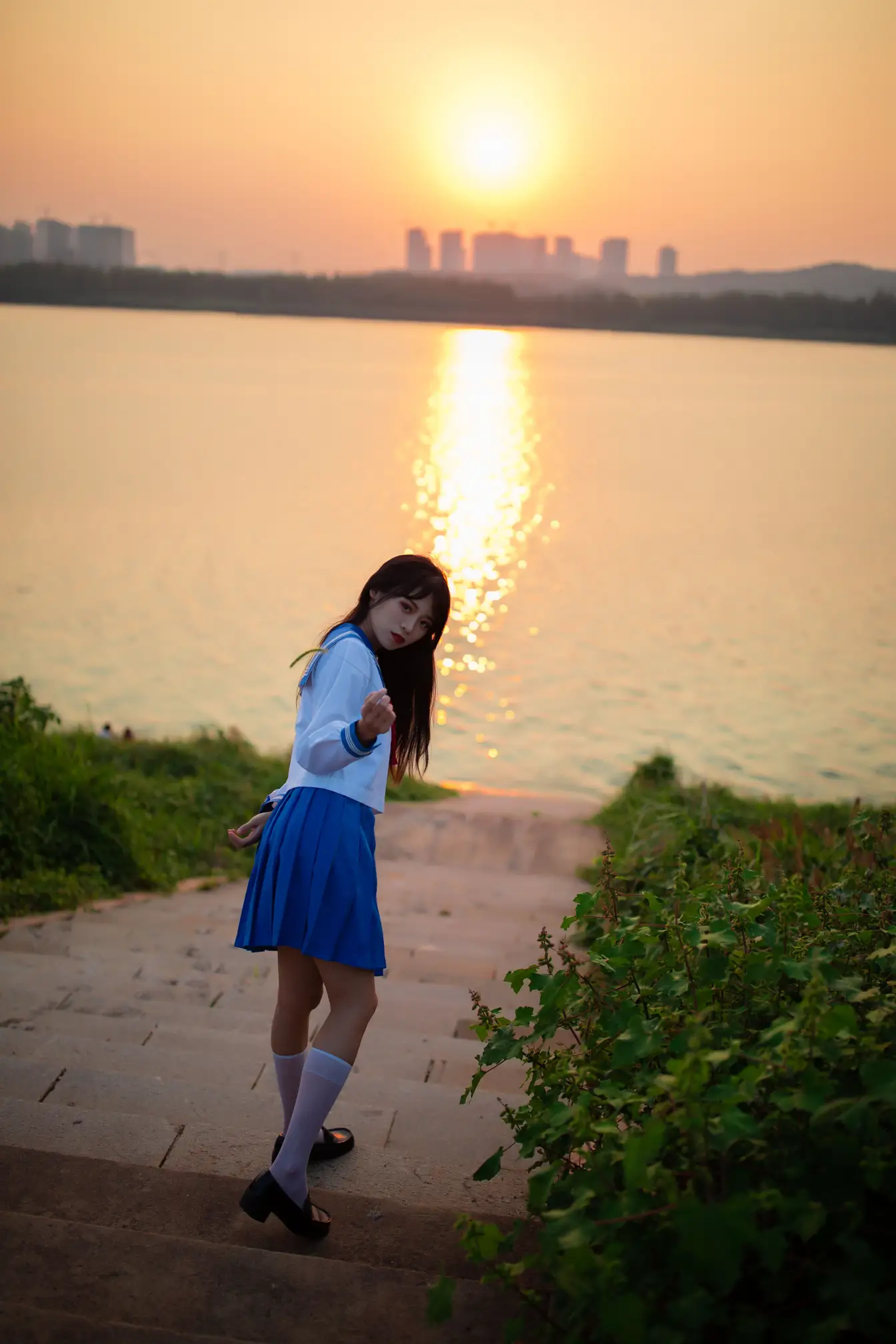 [艺图语] 2022.02.02 Vol.741 – JK少女 一只橙子#[48P]-3