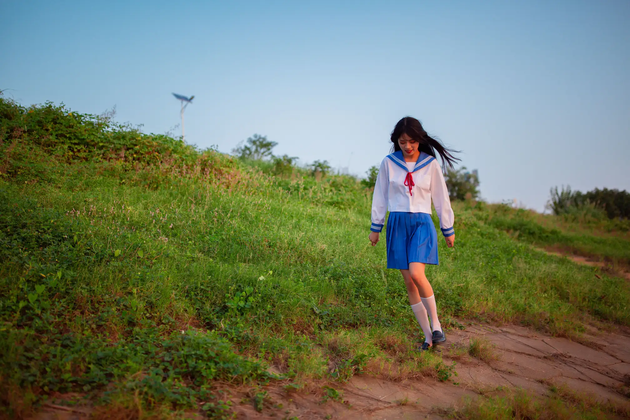 [艺图语] 2022.02.02 Vol.741 – JK少女 一只橙子#[48P]-5