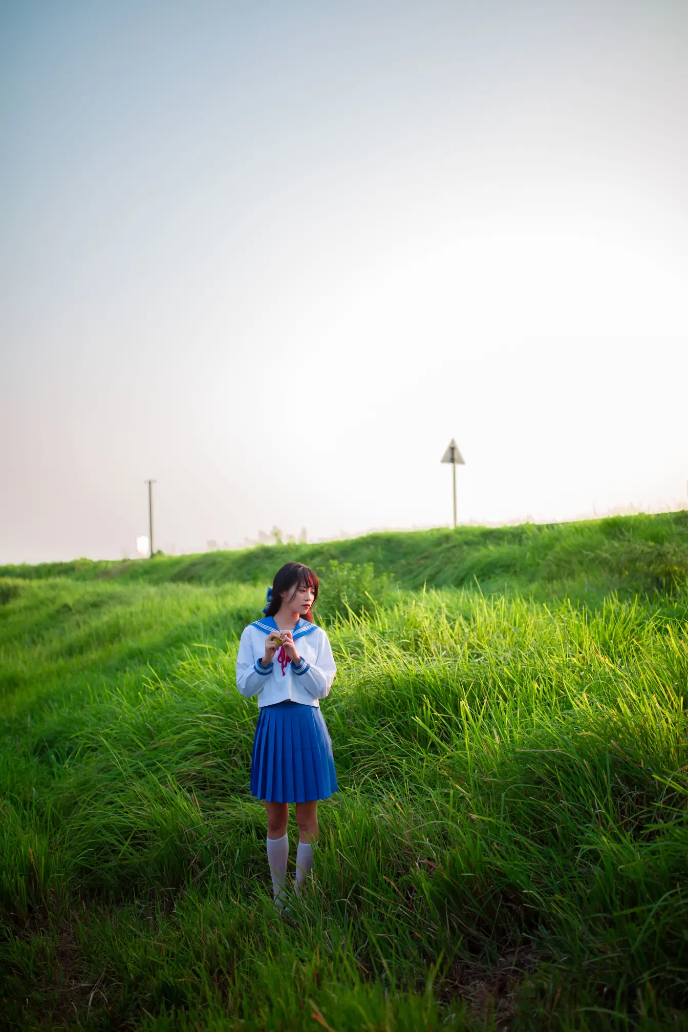[艺图语] 2022.02.02 Vol.741 – JK少女 一只橙子#[48P]-6