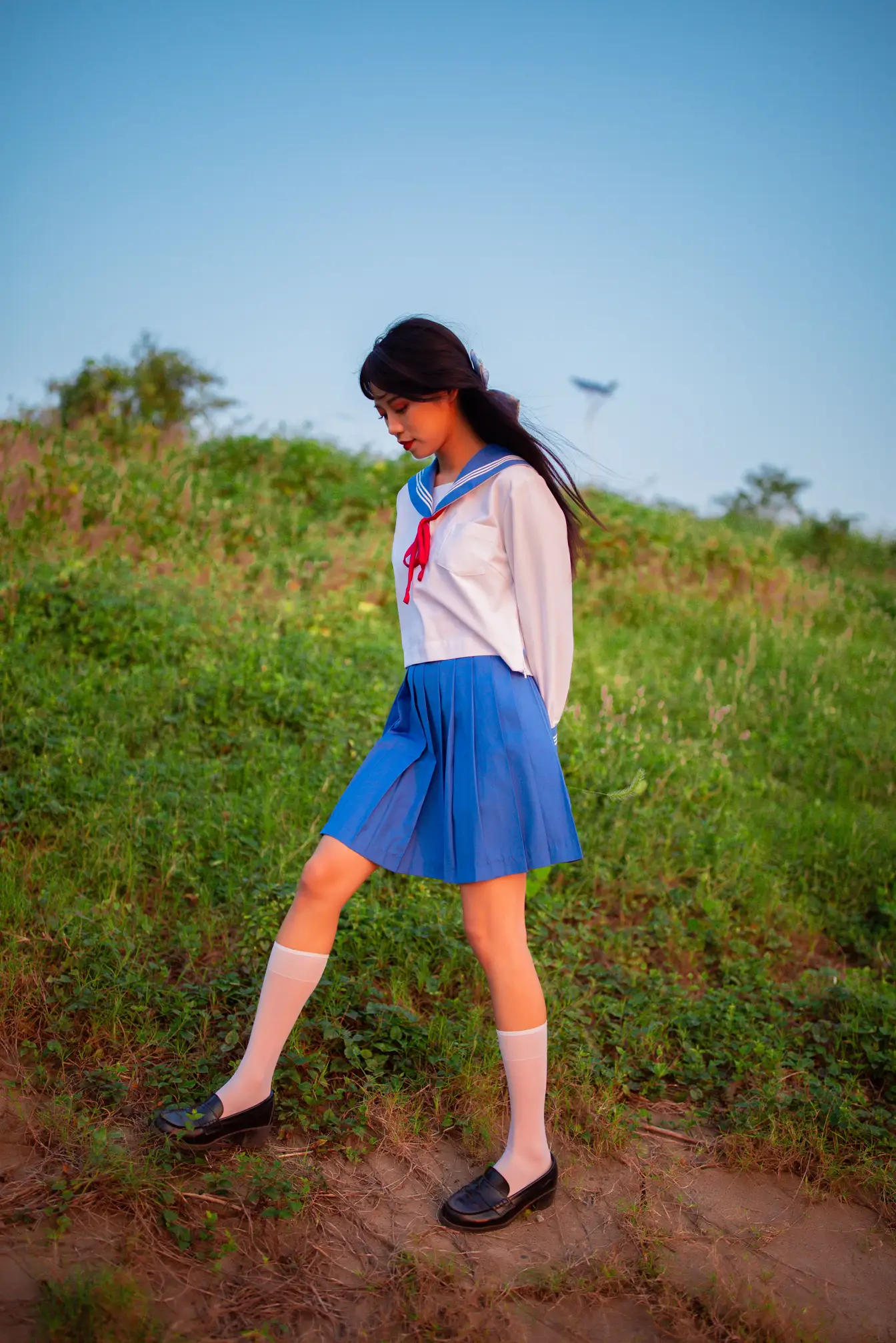 [艺图语] 2022.02.02 Vol.741 – JK少女 一只橙子#[48P]-7