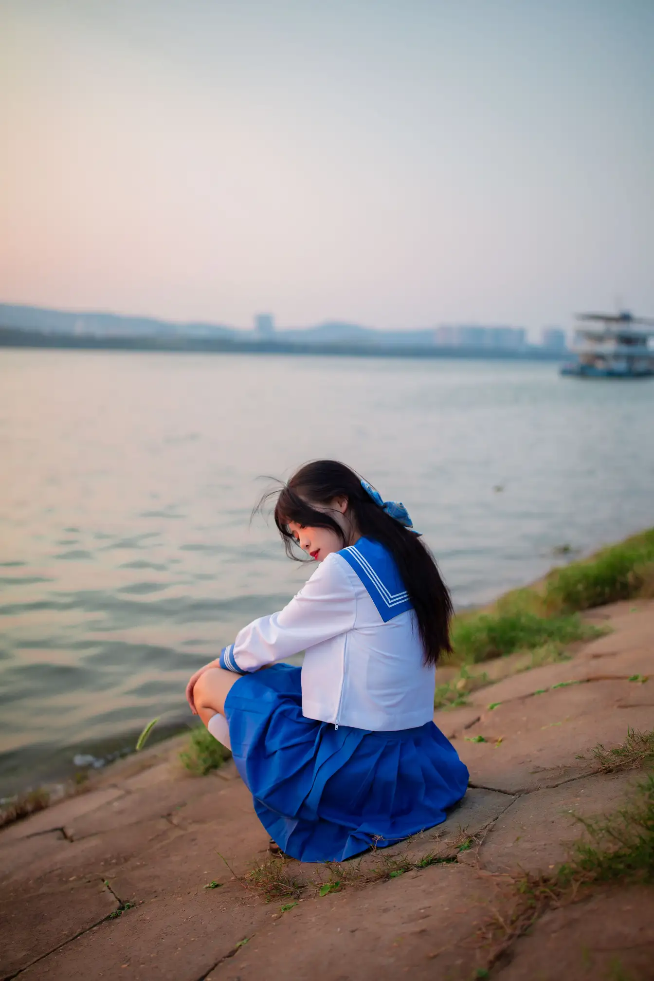 [艺图语] 2022.02.02 Vol.741 – JK少女 一只橙子#[48P]-9