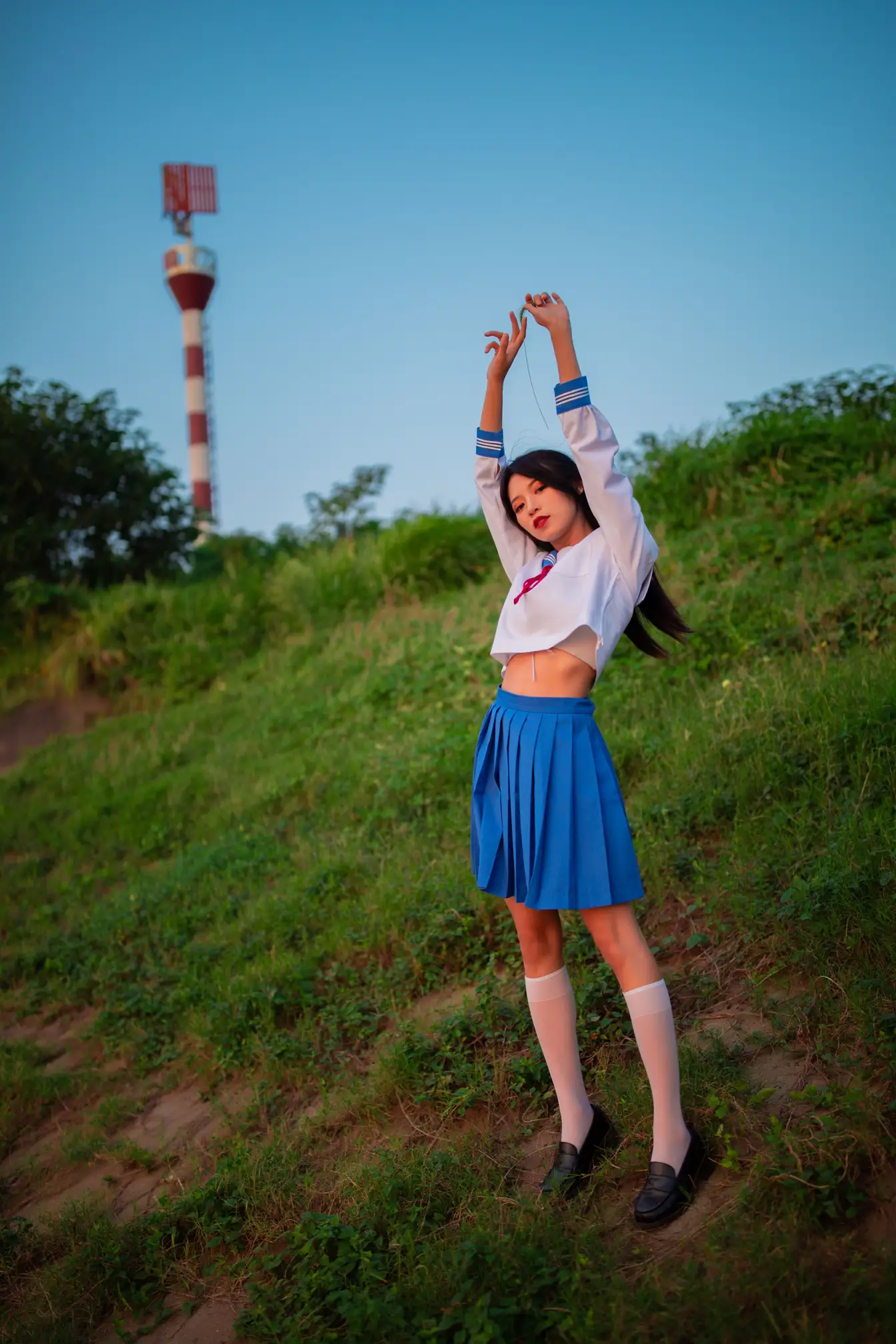 [艺图语] 2022.02.02 Vol.741 – JK少女 一只橙子#[48P]-2