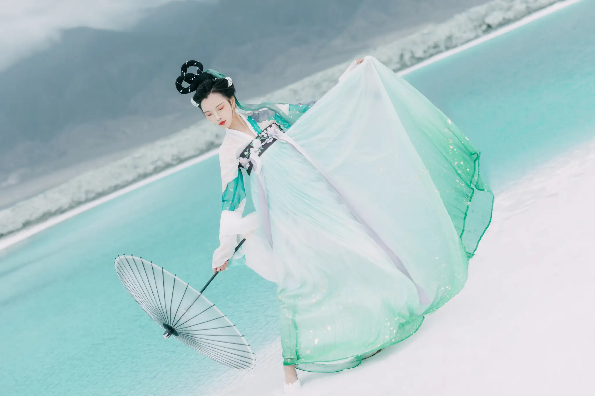 [艺图语] 2022.08.08 Vol.1652 – 碧水间 公孙凭#[22P]-10