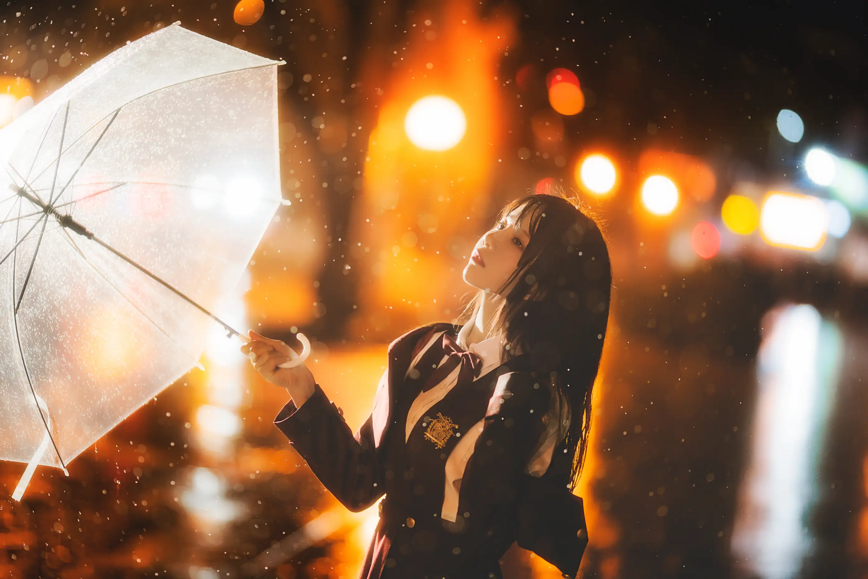 [艺图语] 2022.05.18 Vol.0922 – 雨下 桜桃喵#[42P]-3