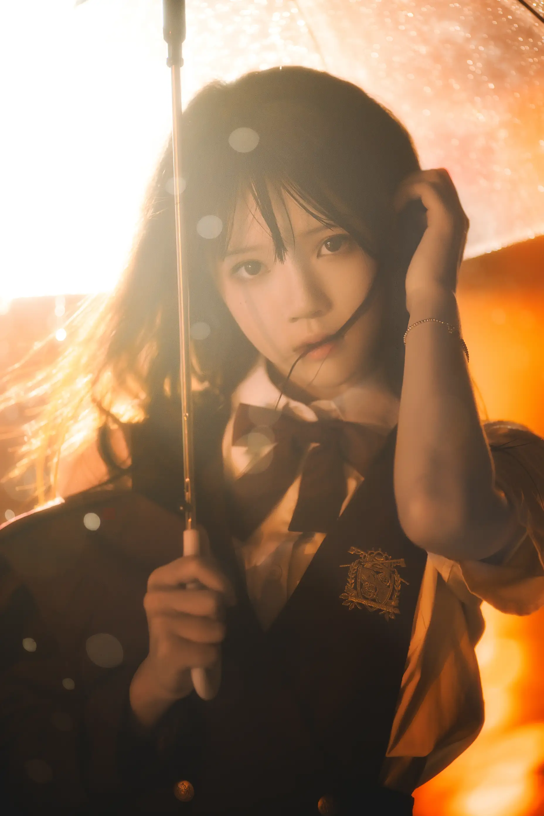 [艺图语] 2022.05.18 Vol.0922 – 雨下 桜桃喵#[42P]-8