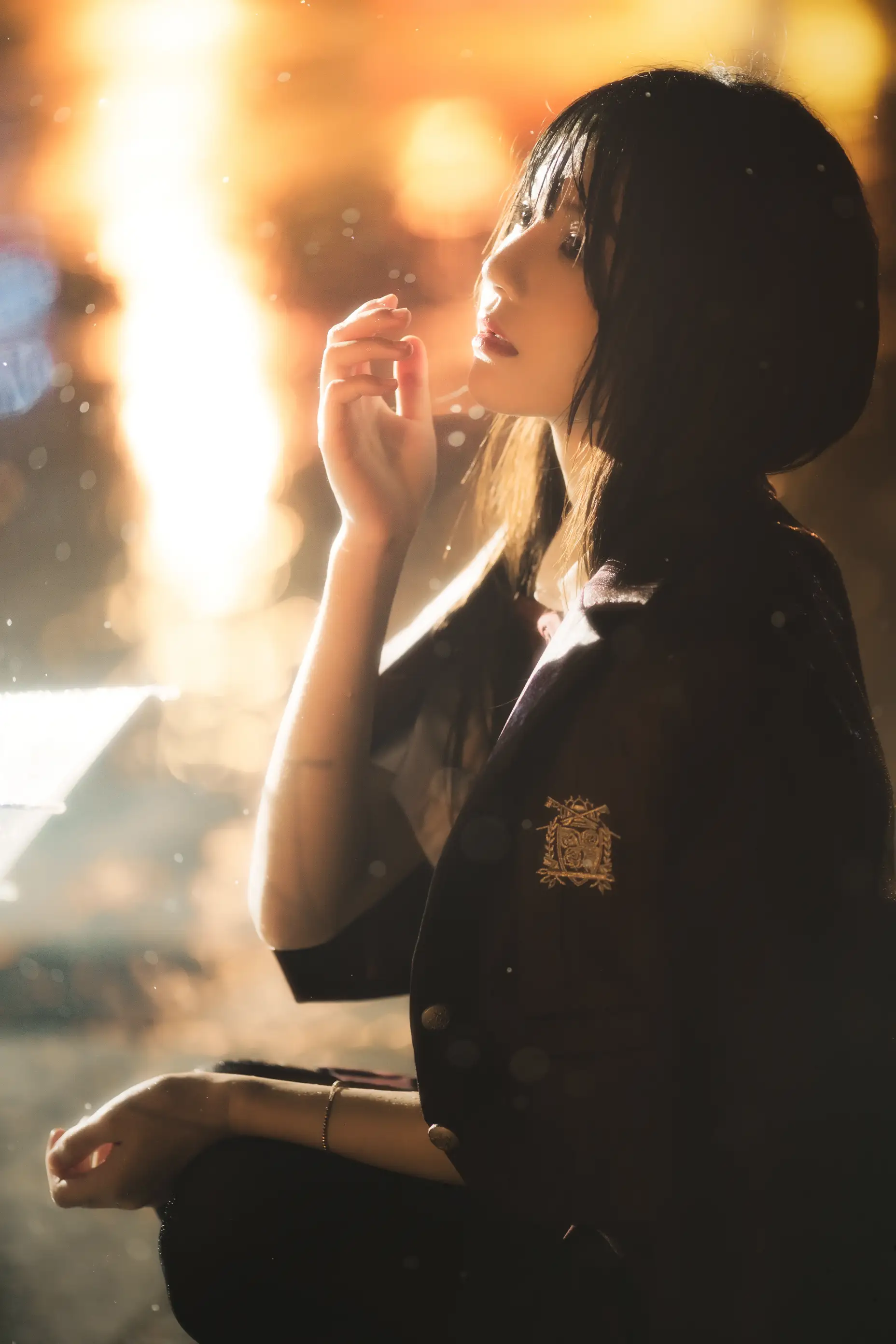 [艺图语] 2022.05.18 Vol.0922 – 雨下 桜桃喵#[42P]-2