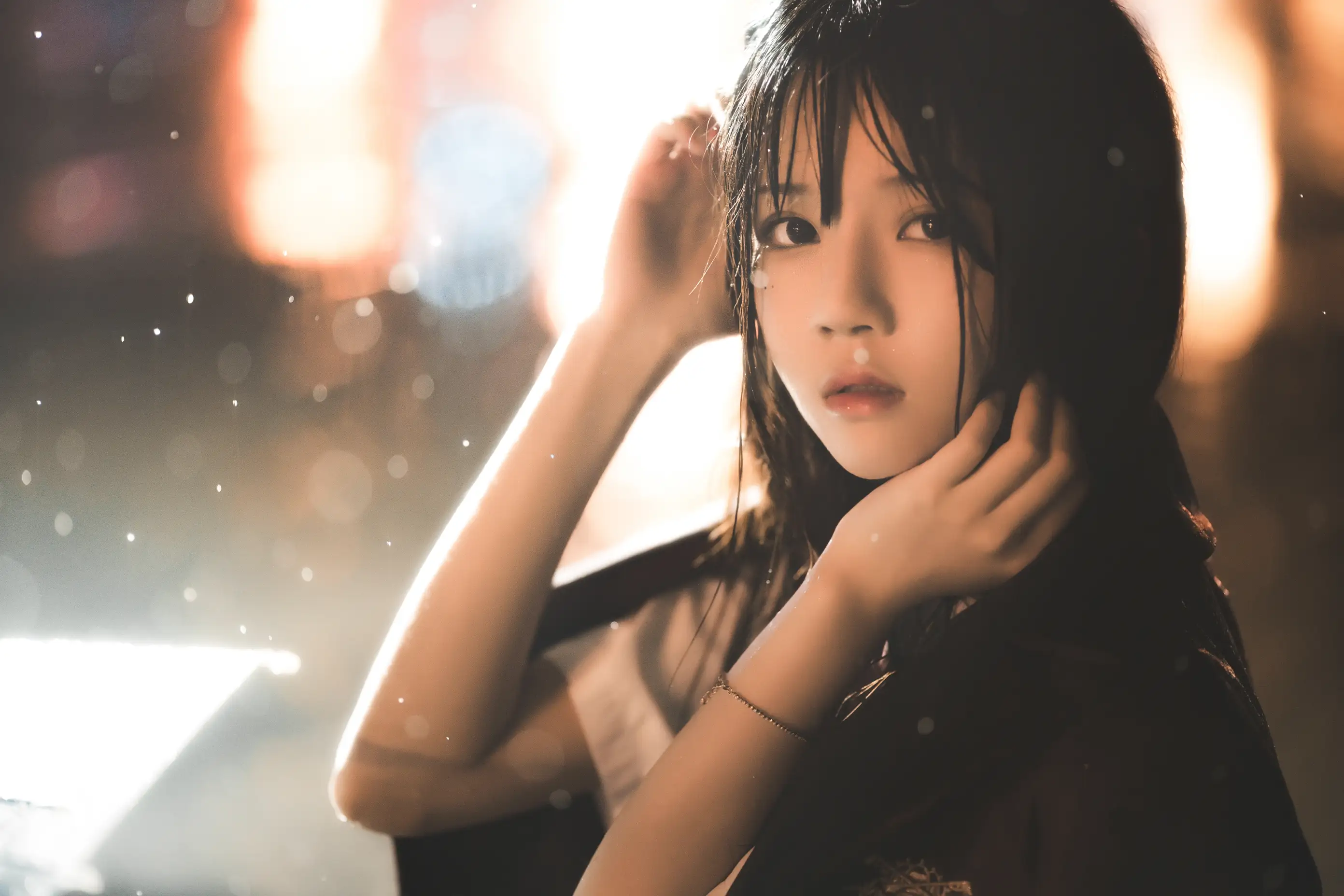 [艺图语] 2022.05.18 Vol.0922 – 雨下 桜桃喵#[42P]-4