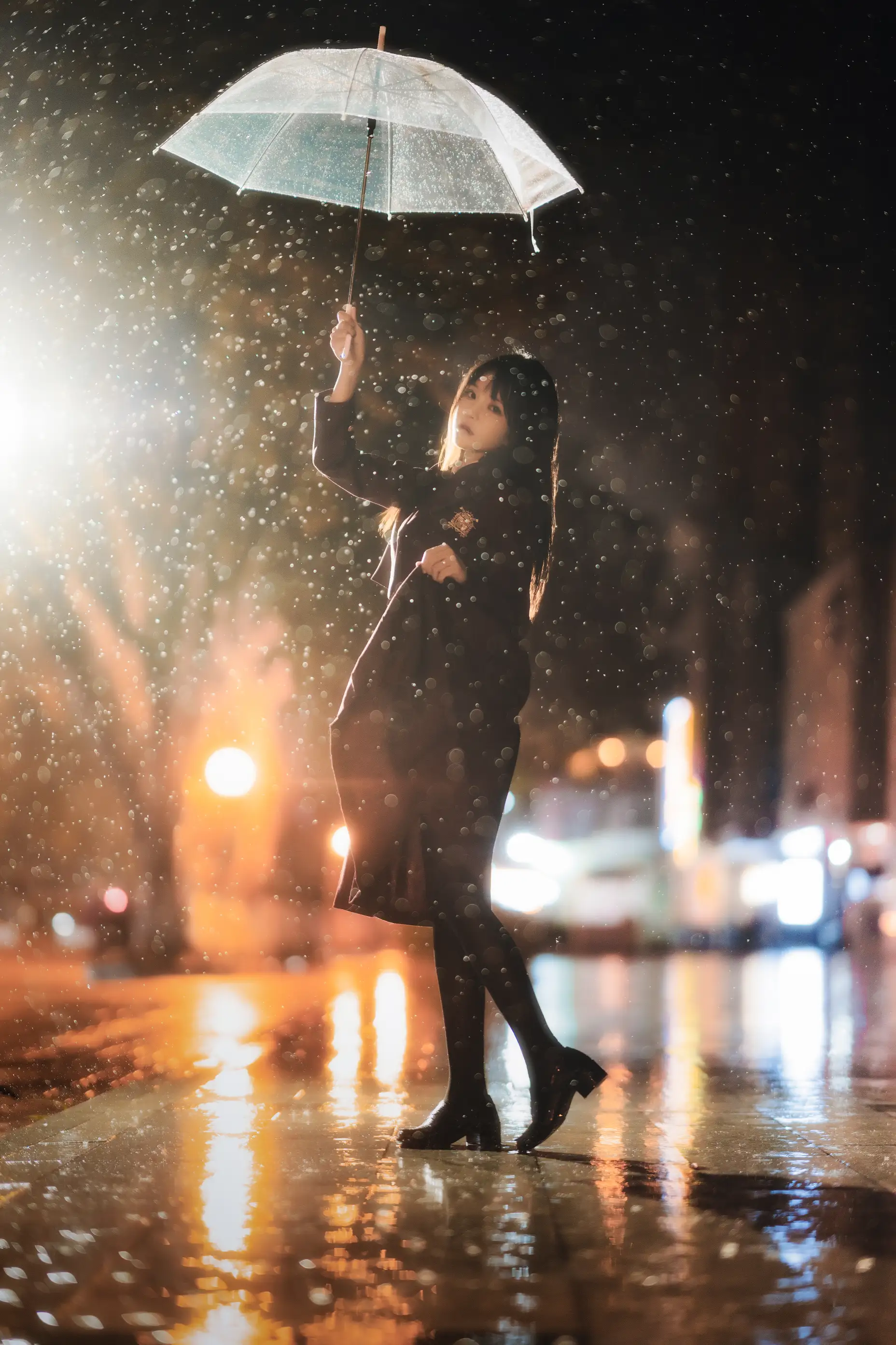 [艺图语] 2022.05.18 Vol.0922 – 雨下 桜桃喵#[42P]-9