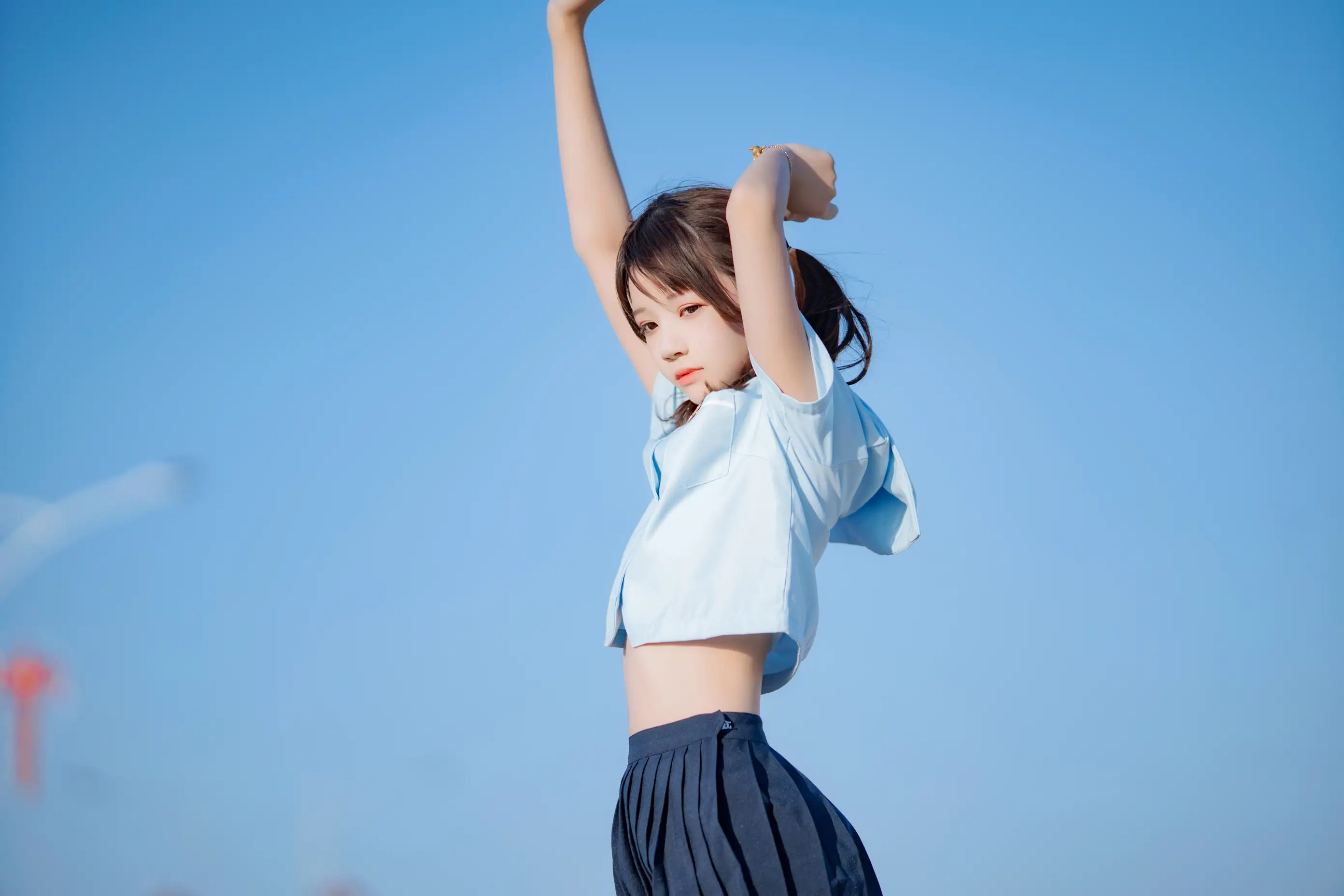 [艺图语] 2022.07.07 Vol.1409 – 蔚蓝 桜桃喵#[33P]-7