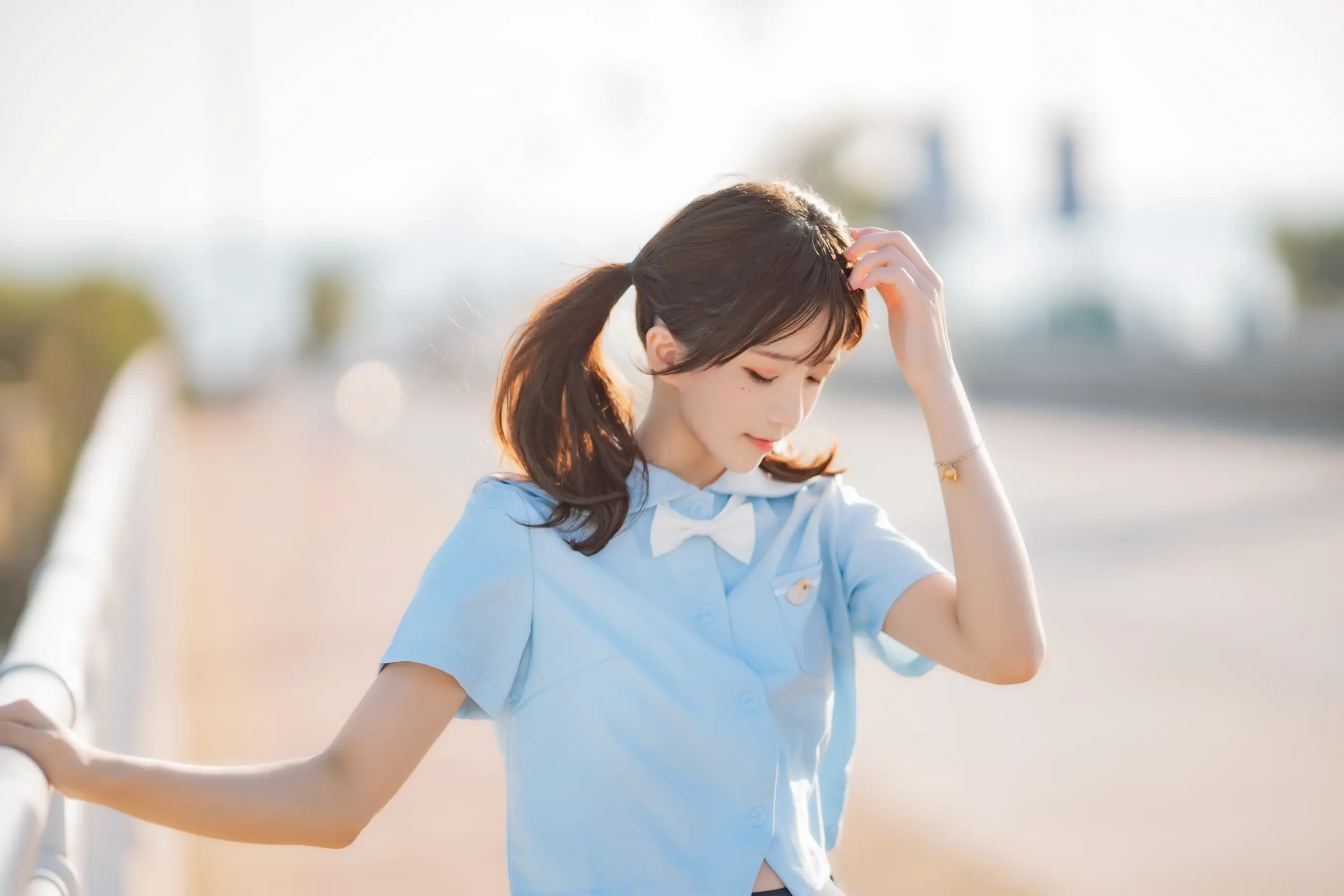 [艺图语] 2022.07.07 Vol.1409 – 蔚蓝 桜桃喵#[33P]-2