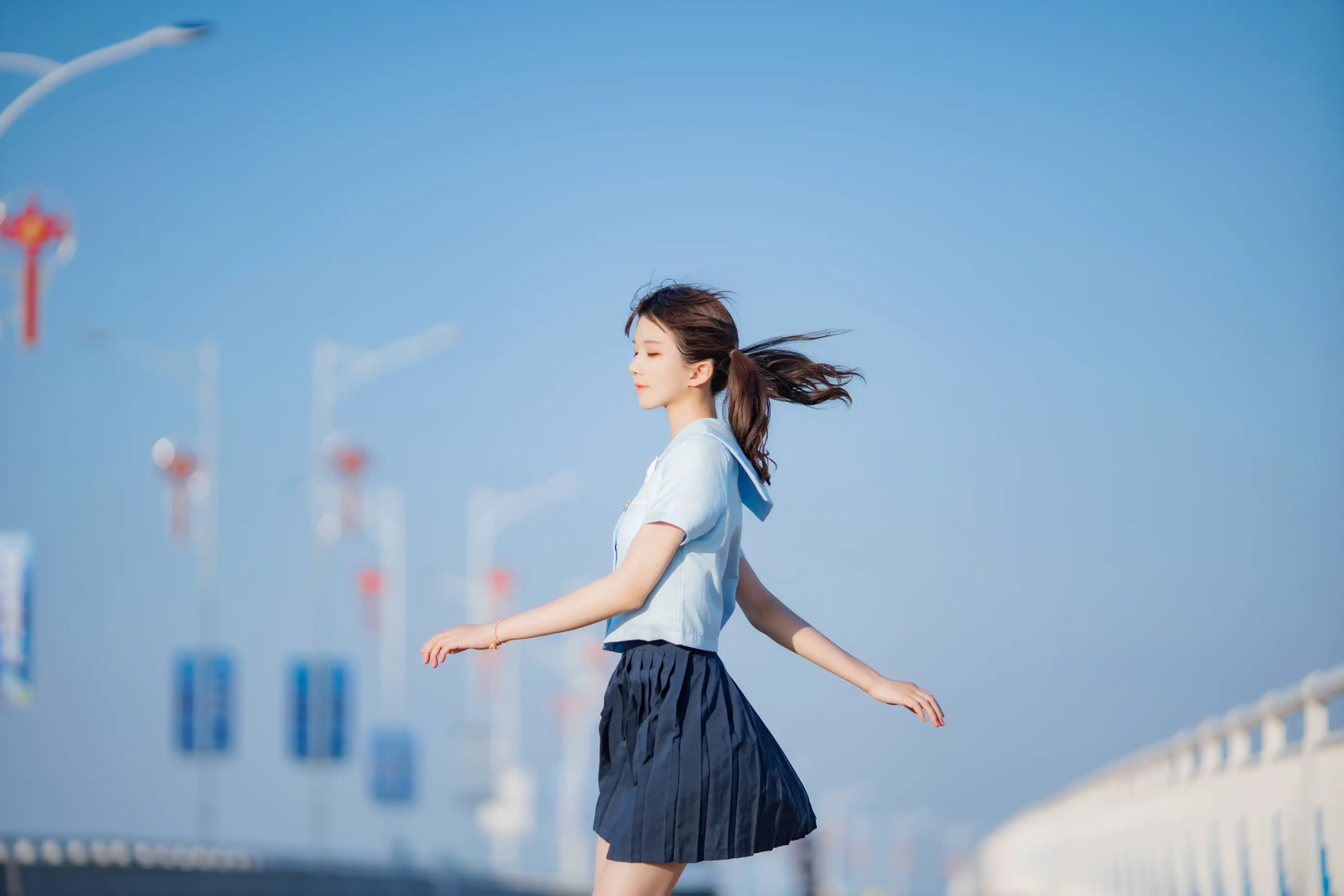 [艺图语] 2022.07.07 Vol.1409 – 蔚蓝 桜桃喵#[33P]-3