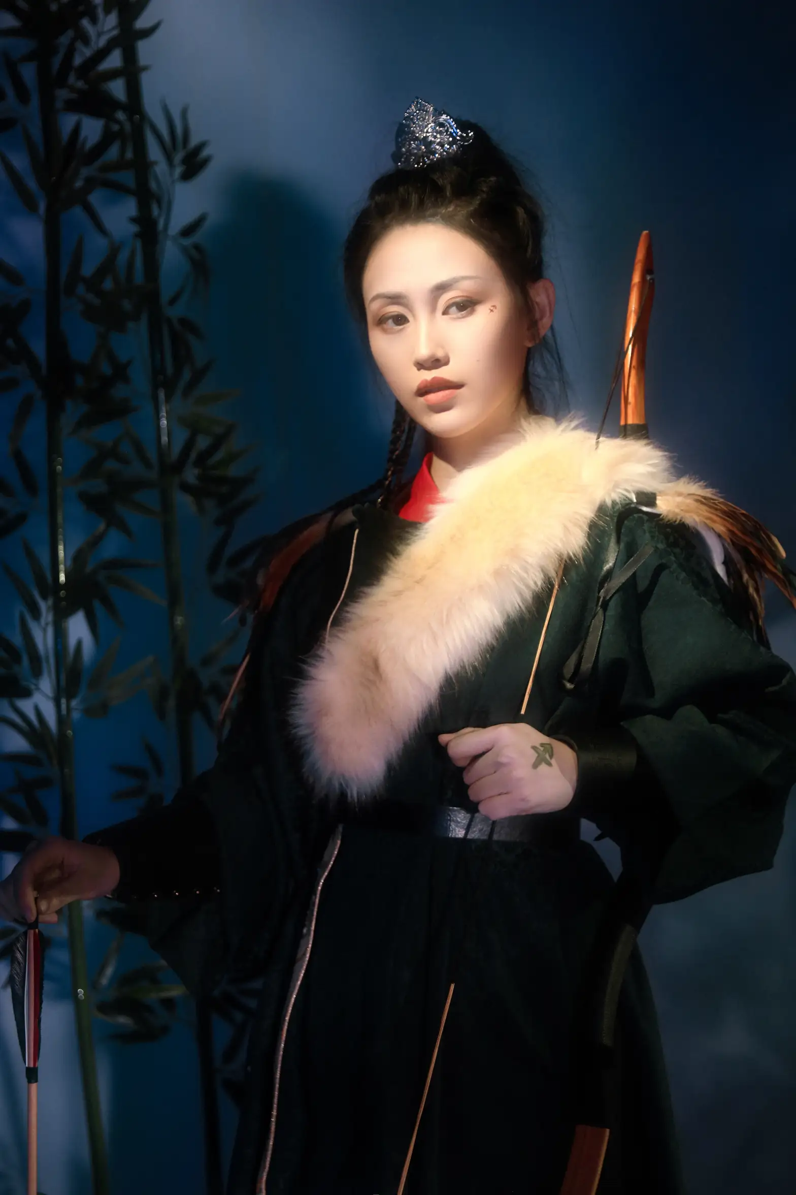 [YITUYU] 2022.07.04 Vol.1379 – Sagittarius of the Twelve Constellations Green Frost Goose#[23P]-1
