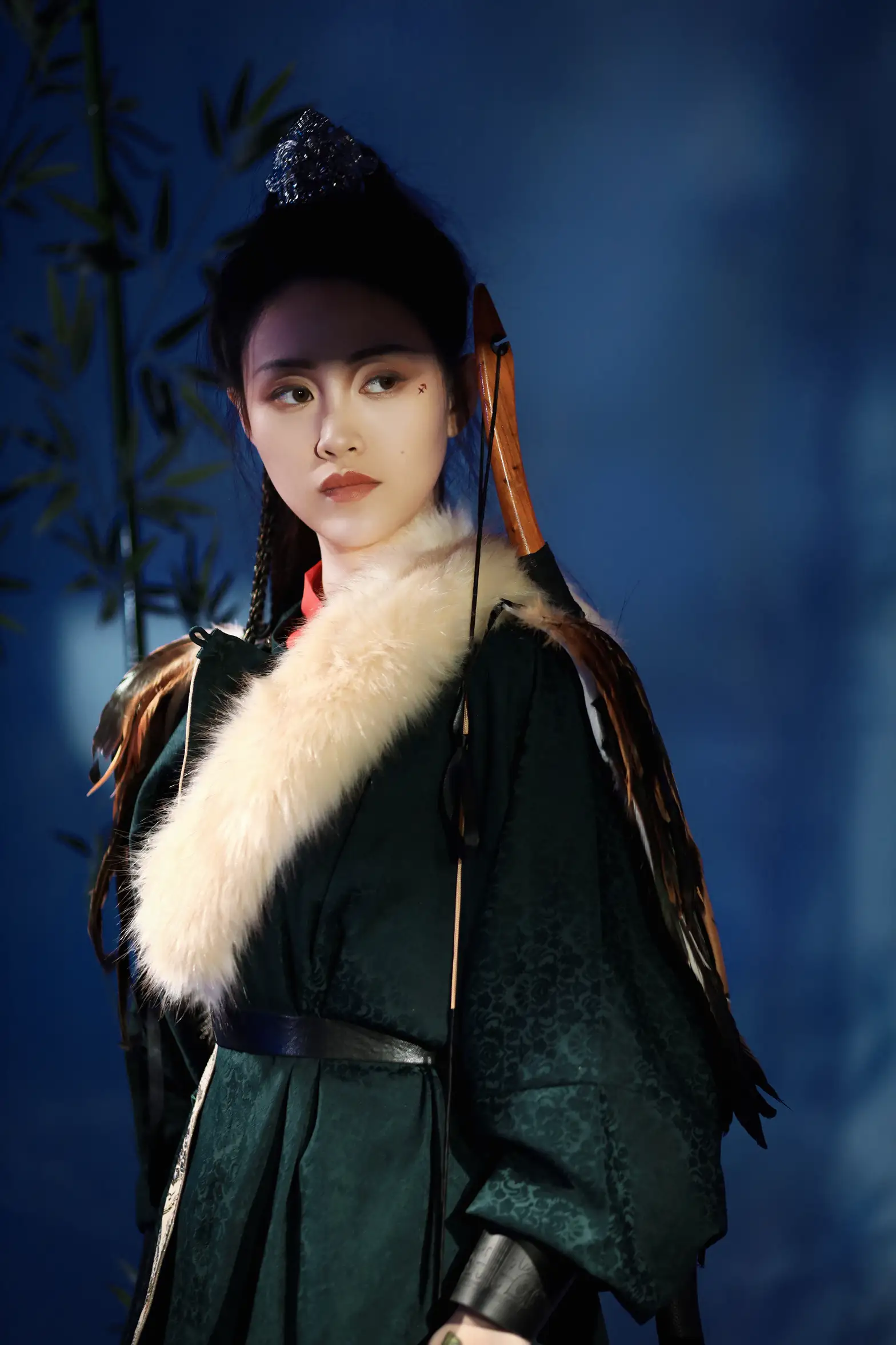 [YITUYU] 2022.07.04 Vol.1379 – Sagittarius of the Twelve Constellations Green Frost Goose#[23P]-6