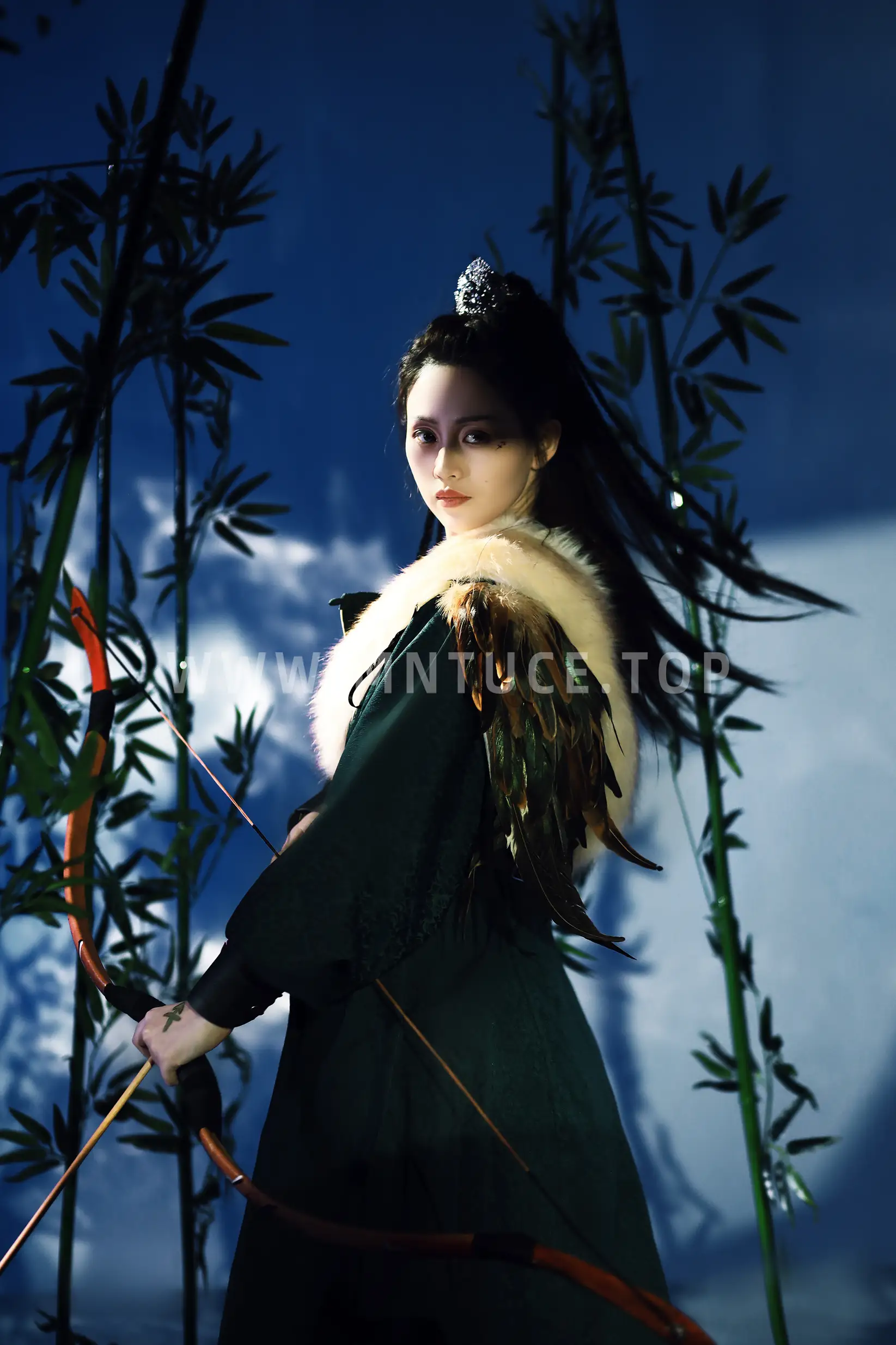 [YITUYU] 2022.07.04 Vol.1379 – Sagittarius of the Twelve Constellations Green Frost Goose#[23P]-9