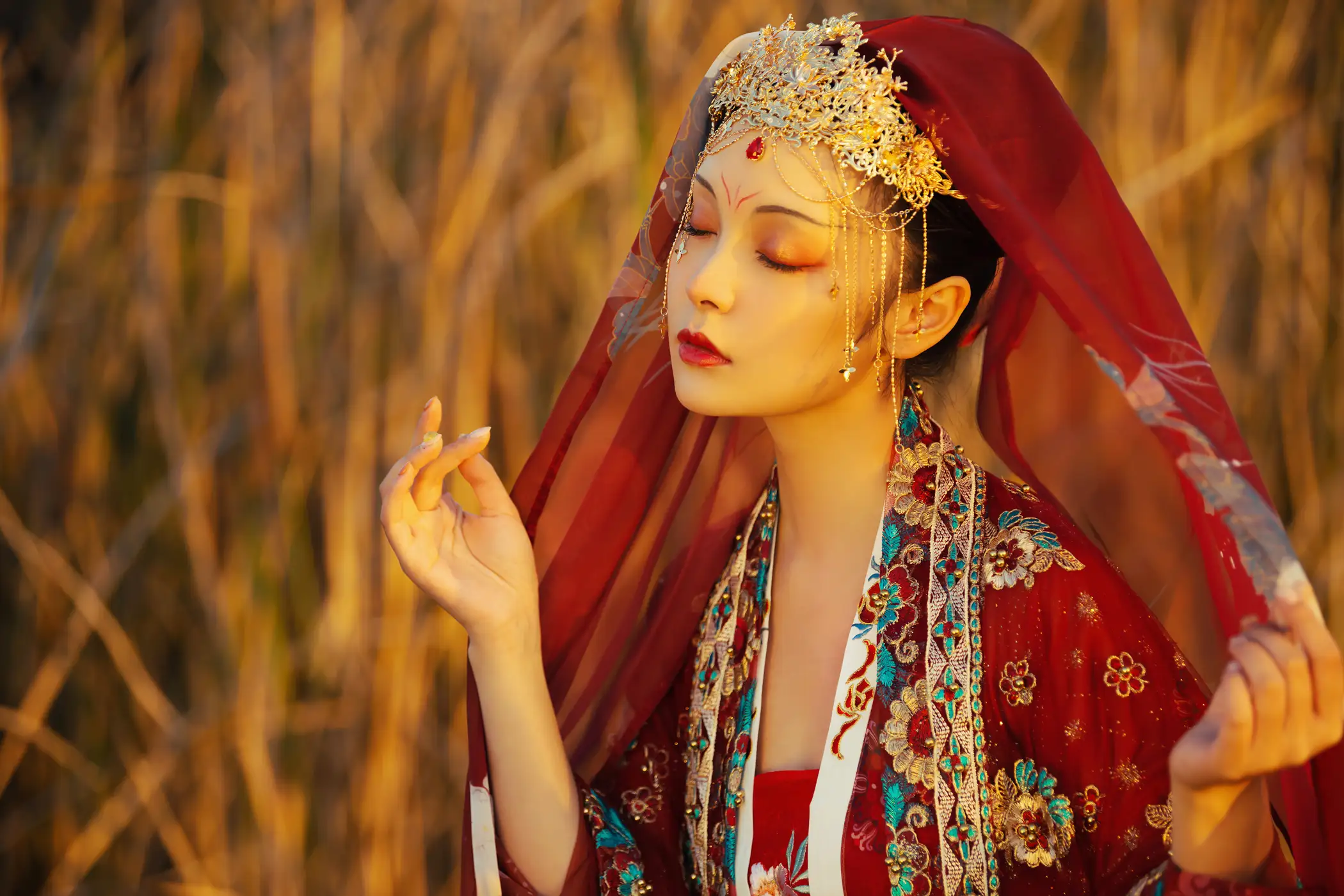 [艺图语] 2021.07.19 Vol.095 – 芦苇晚风鸣 Sunnyufei元気姬#[24P]-3