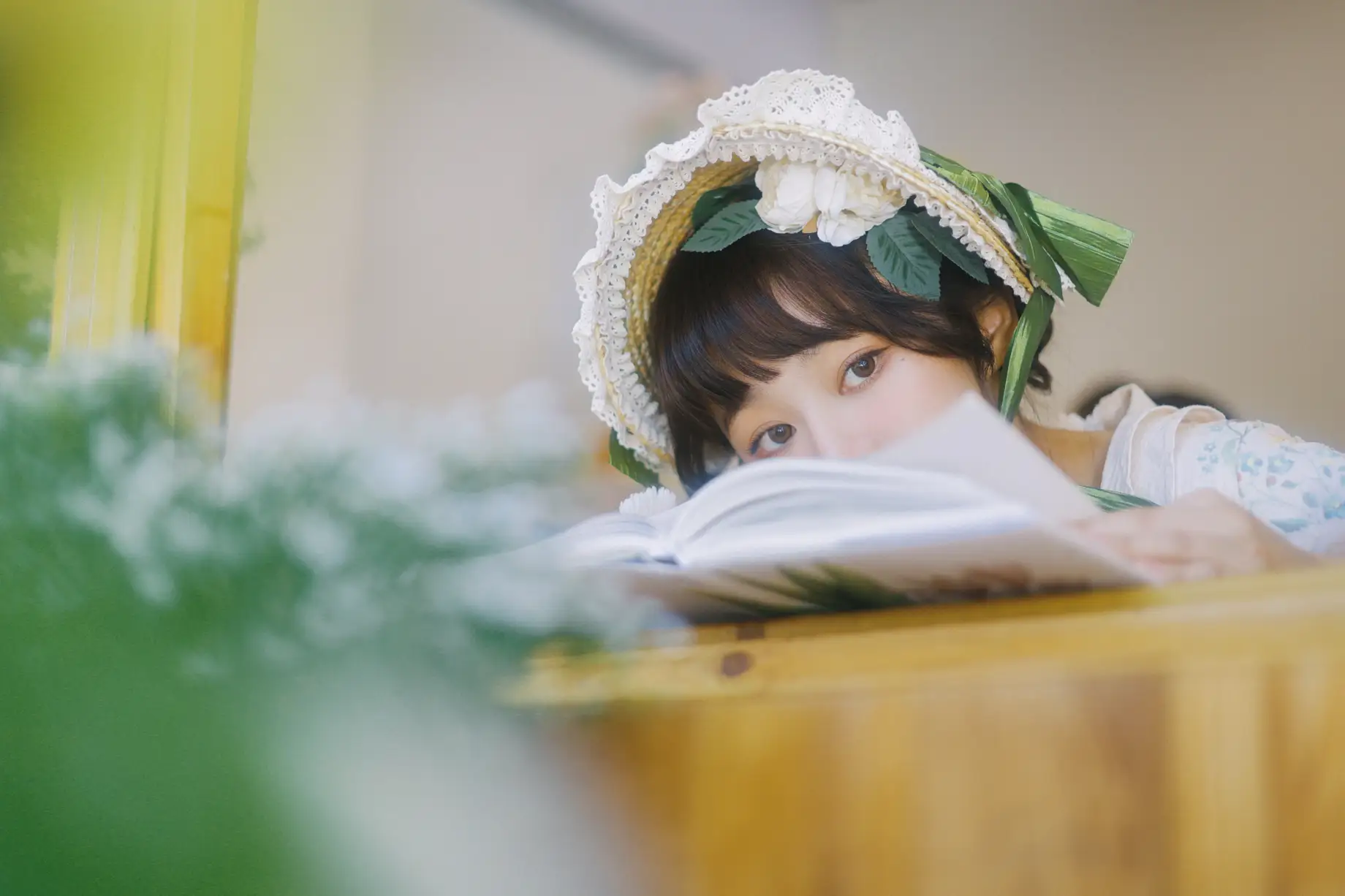 [艺图语] 2022.07.18 Vol.1512 – 花房少女 双耳ZiCe#[40P]-9