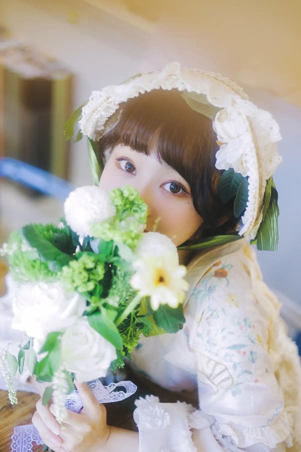 [艺图语] 2022.07.18 Vol.1512 – 花房少女 双耳ZiCe#[40P]-2