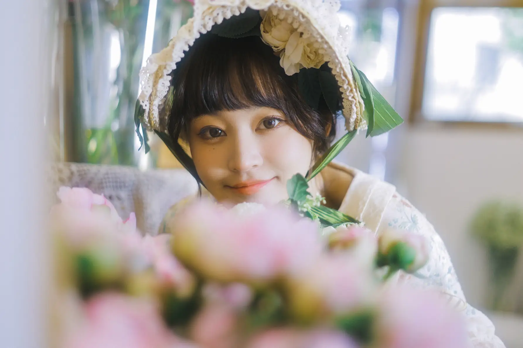 [艺图语] 2022.07.18 Vol.1512 – 花房少女 双耳ZiCe#[40P]-8