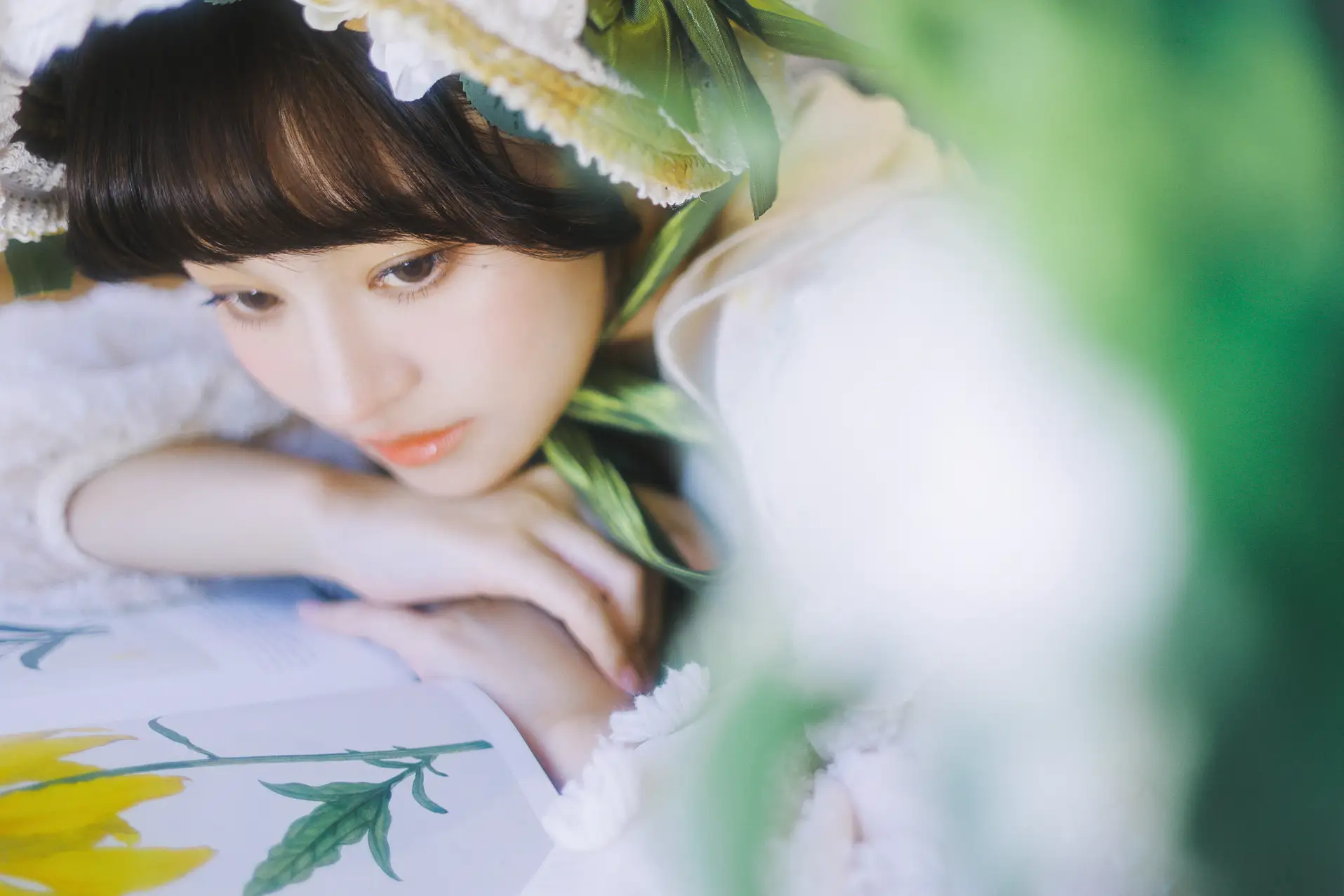 [艺图语] 2022.07.18 Vol.1512 – 花房少女 双耳ZiCe#[40P]-3