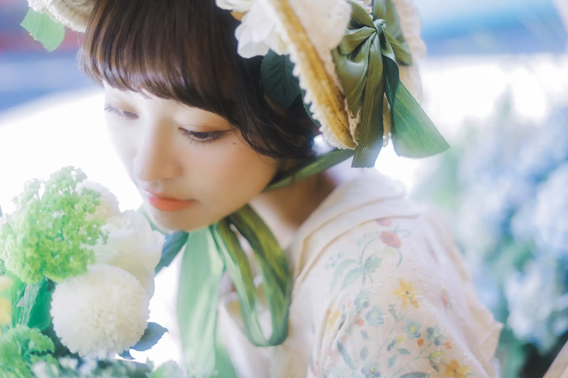 [艺图语] 2022.07.18 Vol.1512 – 花房少女 双耳ZiCe#[40P]-7