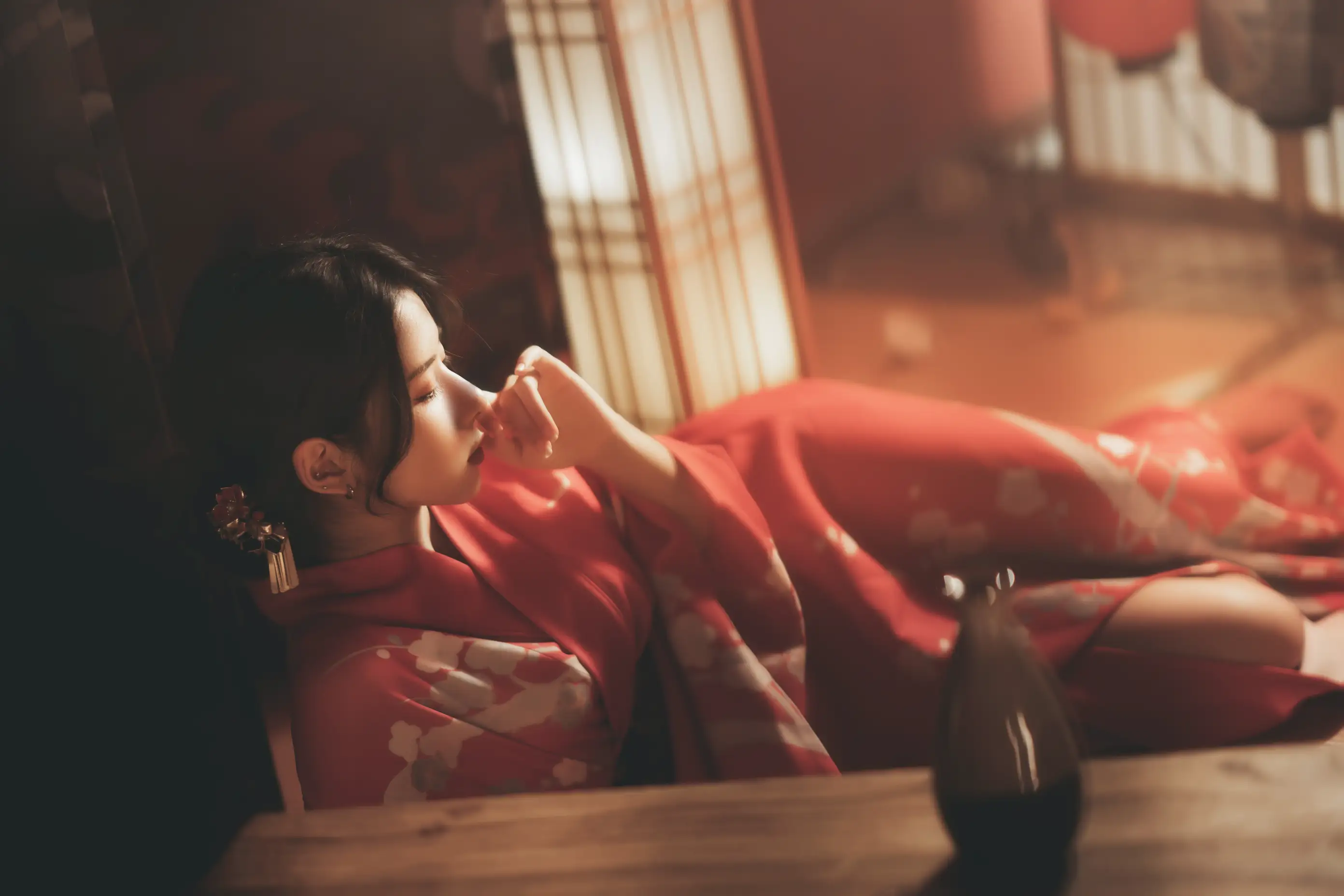 [艺图语] 2022.06.03 Vol.1069 – 和服少女 二彤#[22P]-1