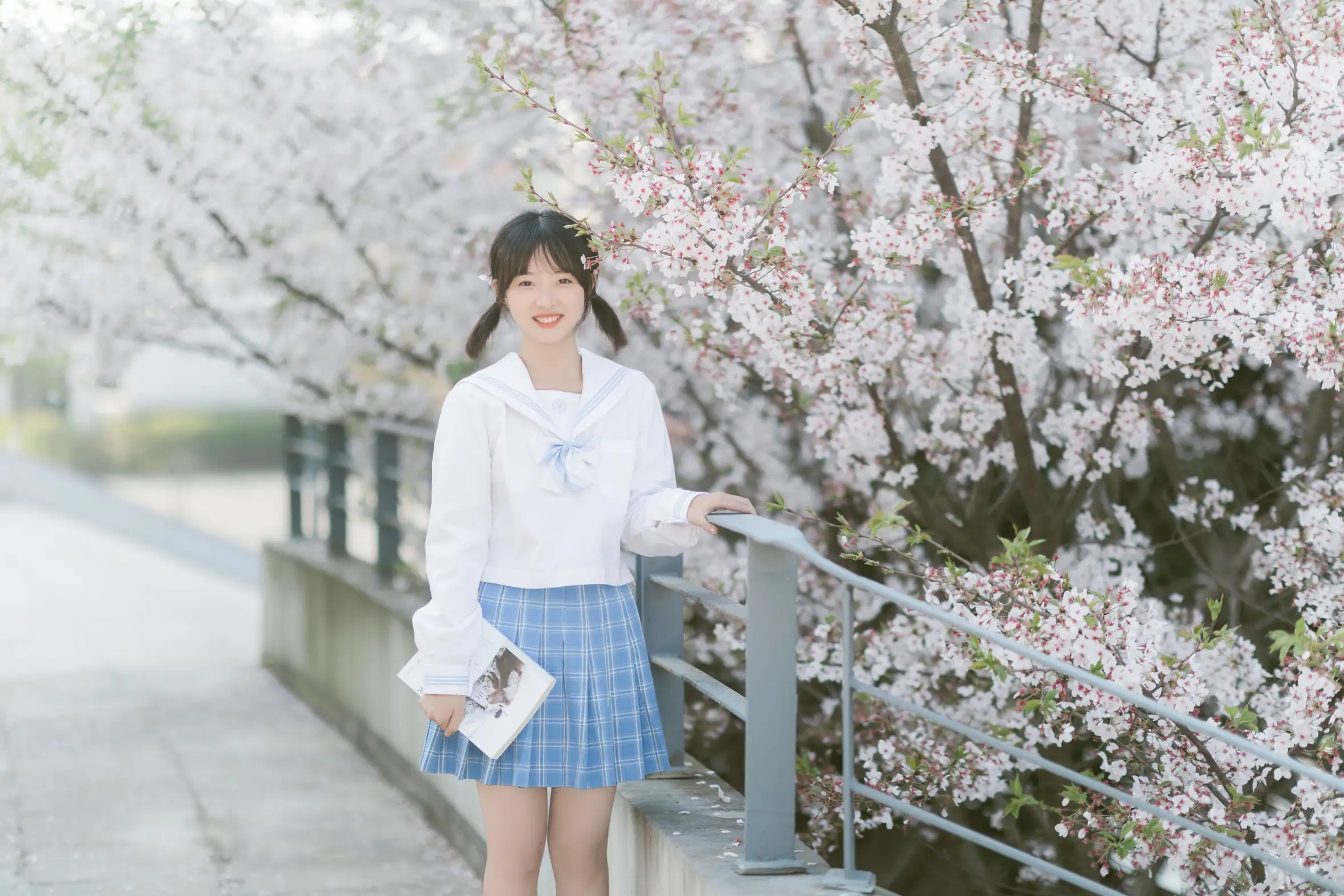 [艺图语] 2022.06.12 Vol.1162 – 樱の雪 Haruka月岛雯#[24P]-3