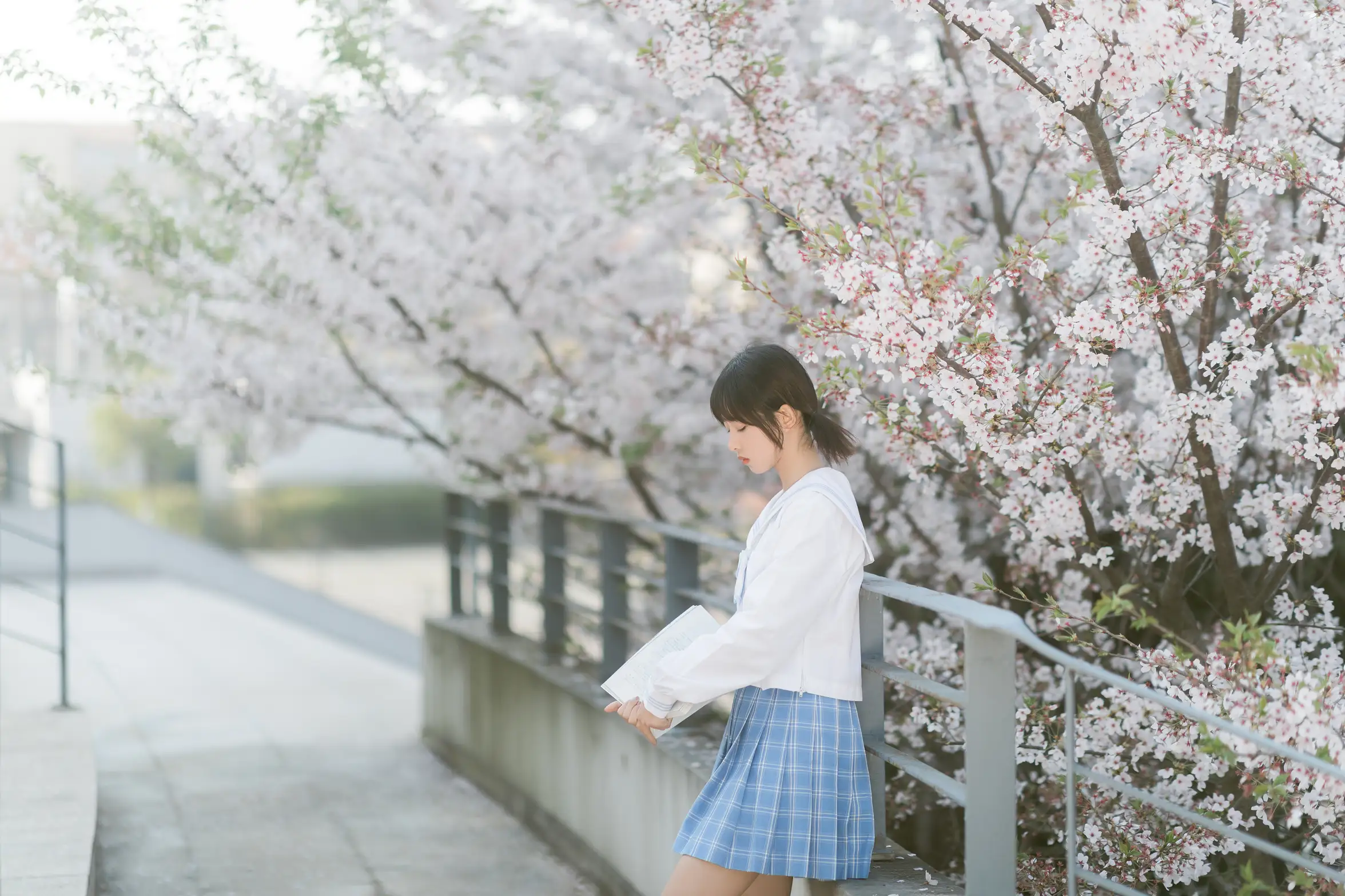 [艺图语] 2022.06.12 Vol.1162 – 樱の雪 Haruka月岛雯#[24P]-7