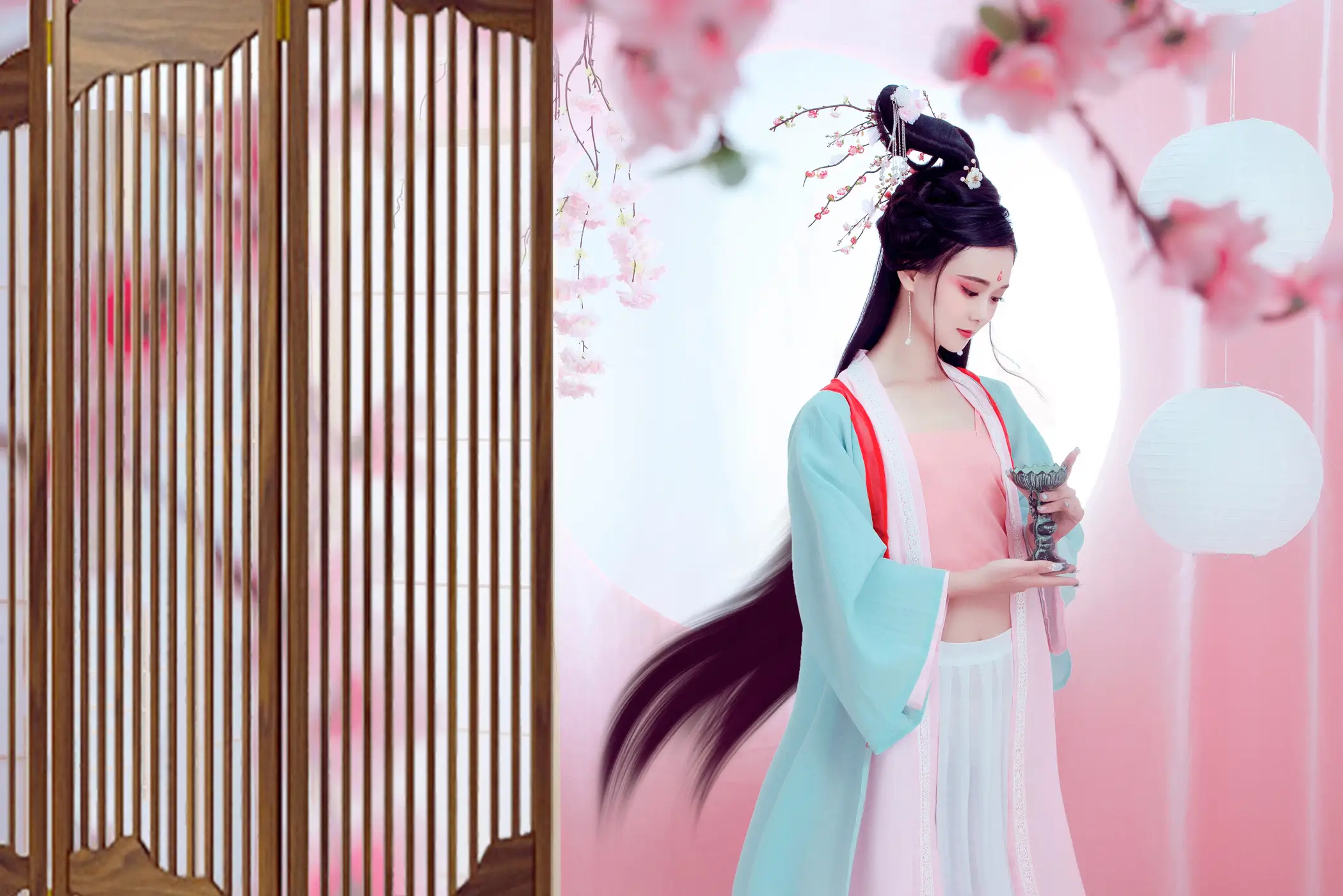 [艺图语] 2022.02.04 Vol.747 – 花非花 欣宝#[22P]-6