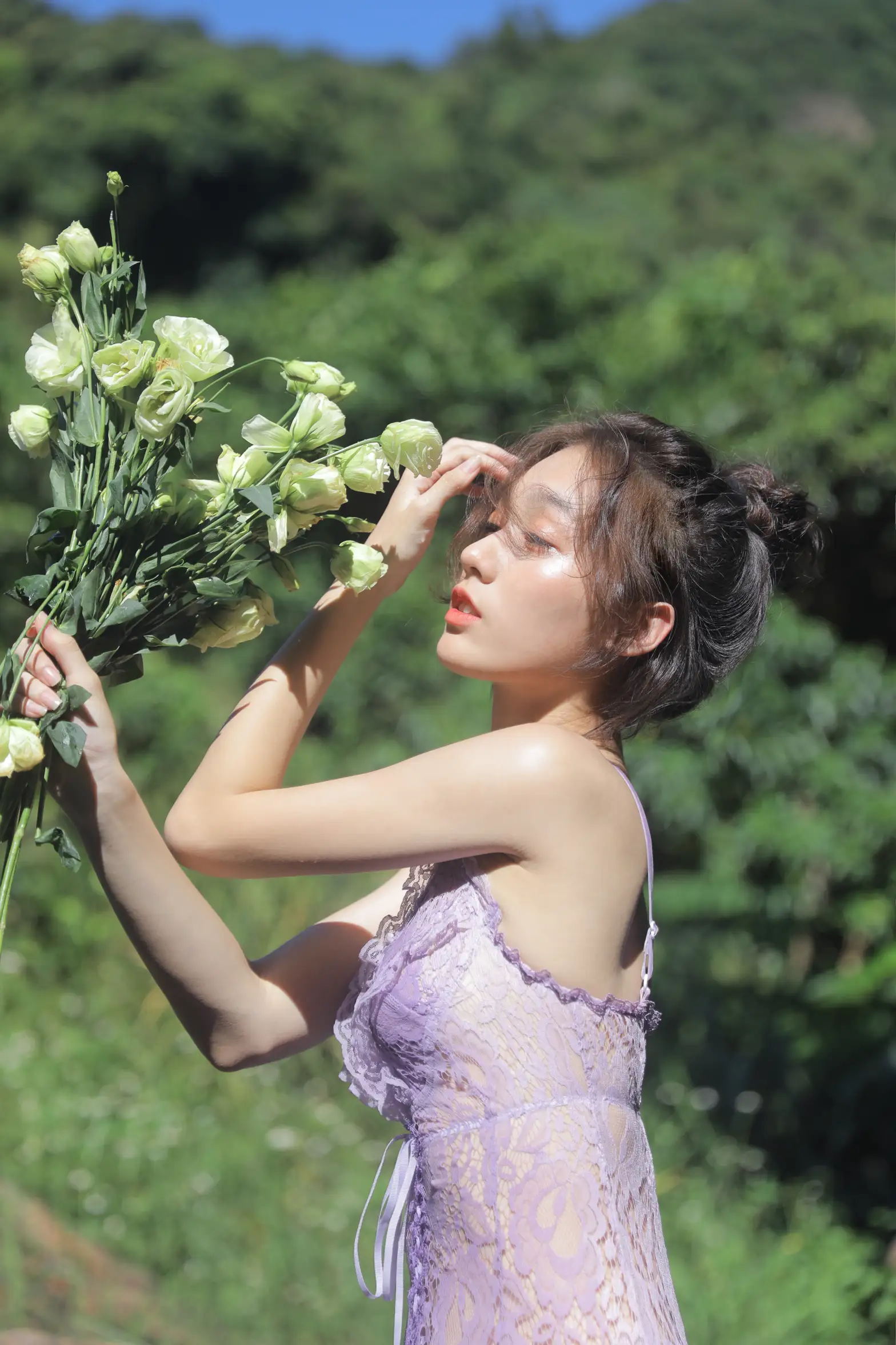 [艺图语] 2022.09.06 Vol.1887 – 小溪水写真 栗子#[21P]-1