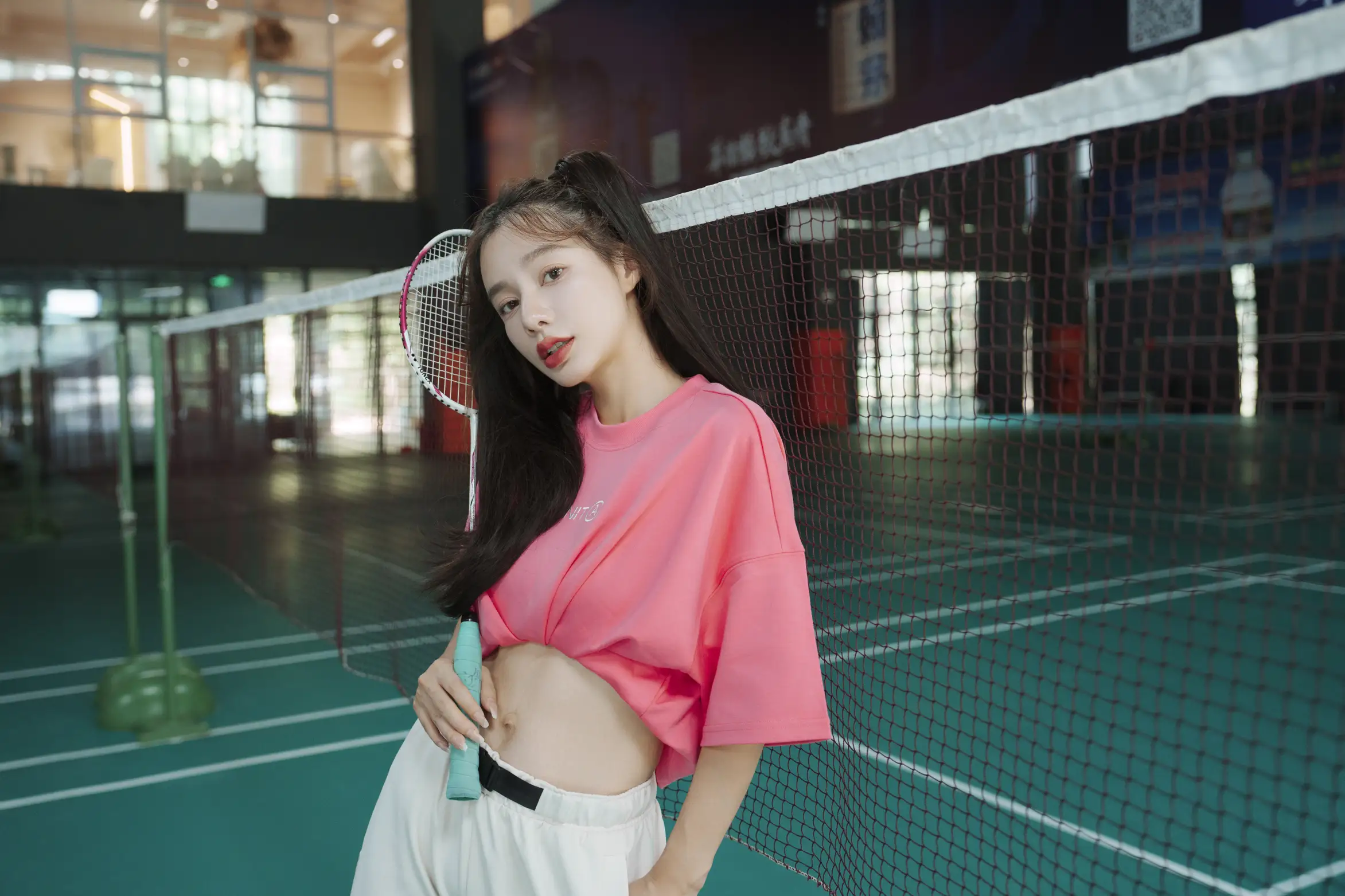 [艺图语] 2022.09.09 Vol.1909 – 万物皆可拍，羽毛球馆运动写真 姝雯同学#[63P]-4