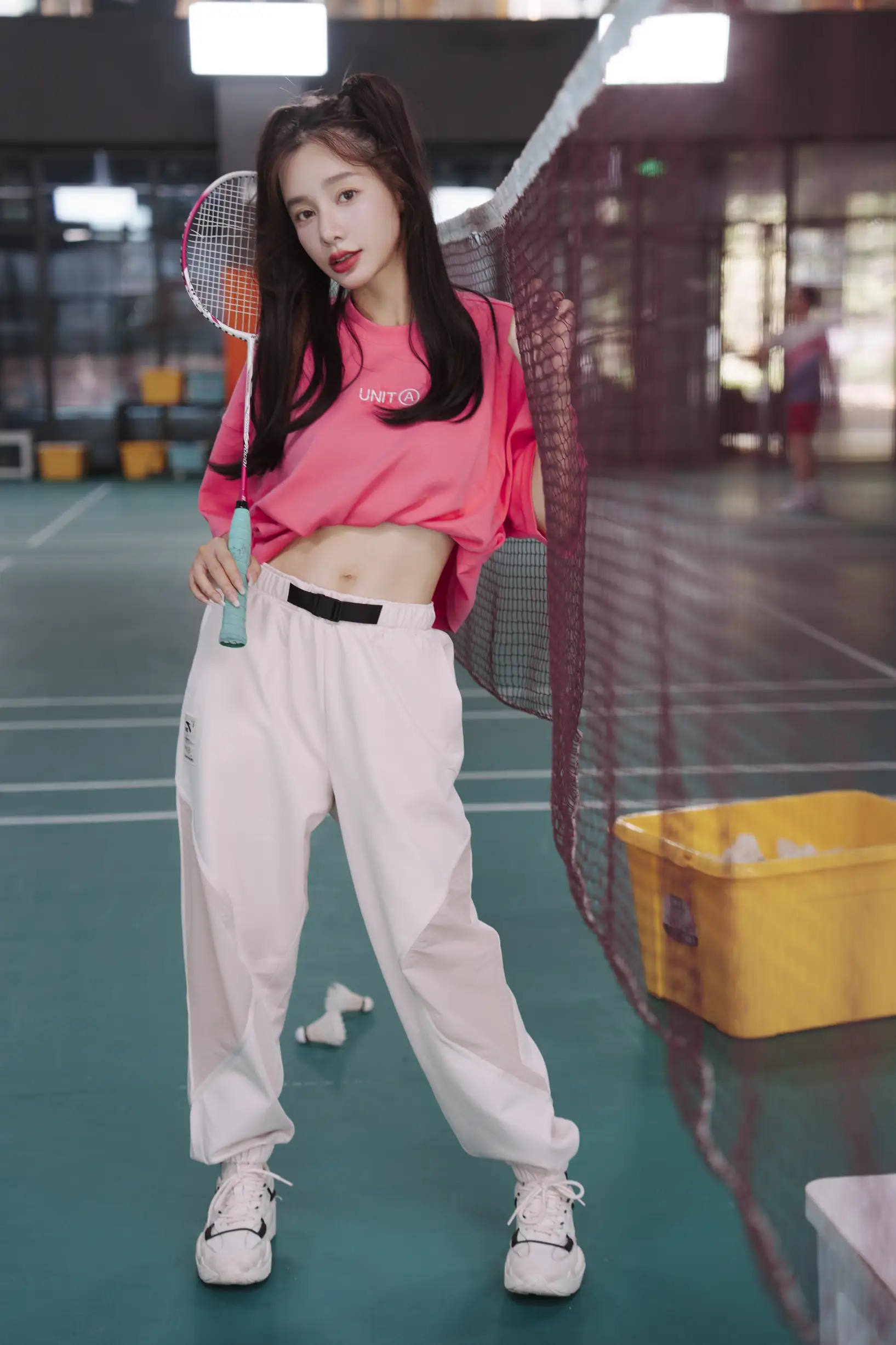 [艺图语] 2022.09.09 Vol.1909 – 万物皆可拍，羽毛球馆运动写真 姝雯同学#[63P]-1