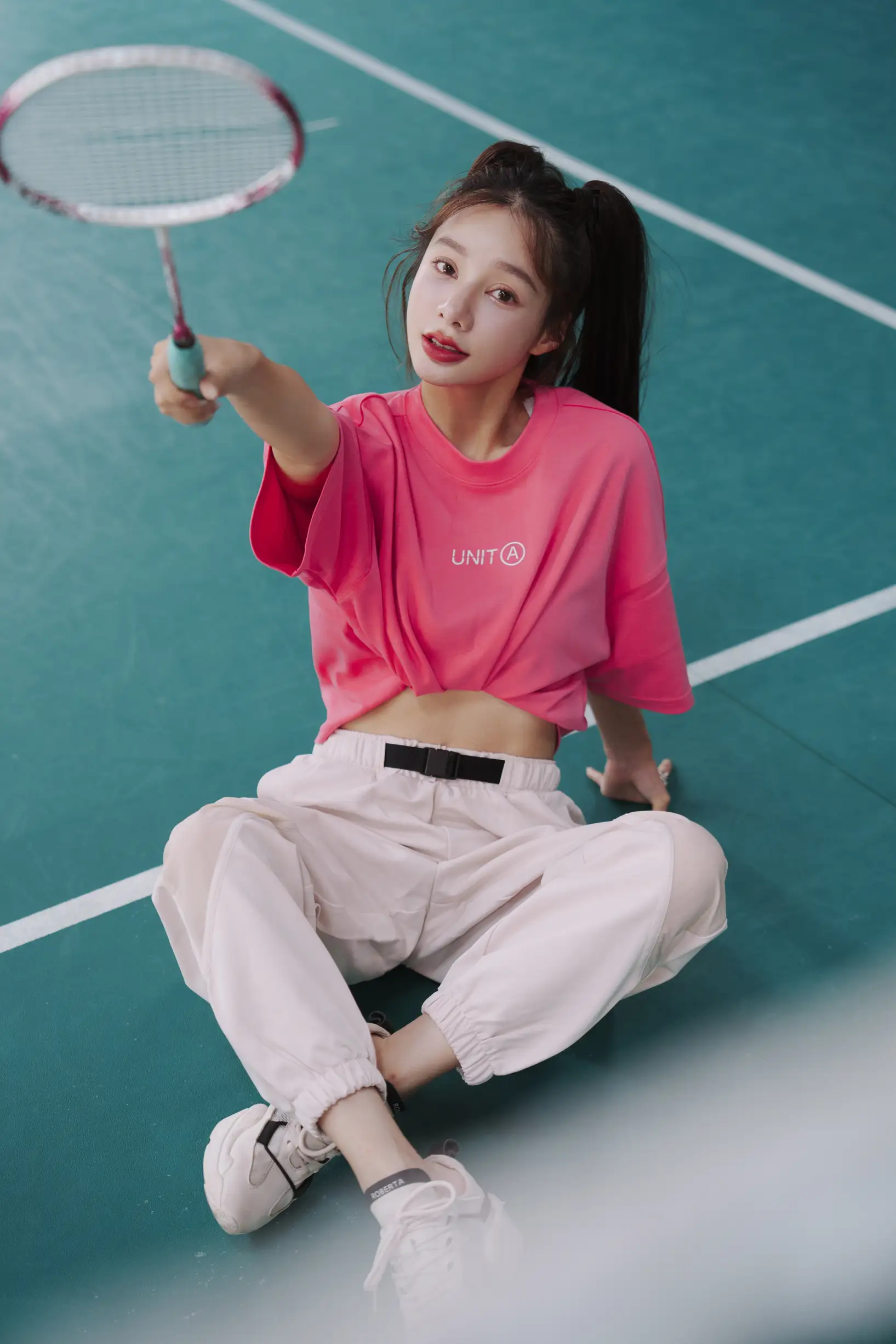 [艺图语] 2022.09.09 Vol.1909 – 万物皆可拍，羽毛球馆运动写真 姝雯同学#[63P]-9