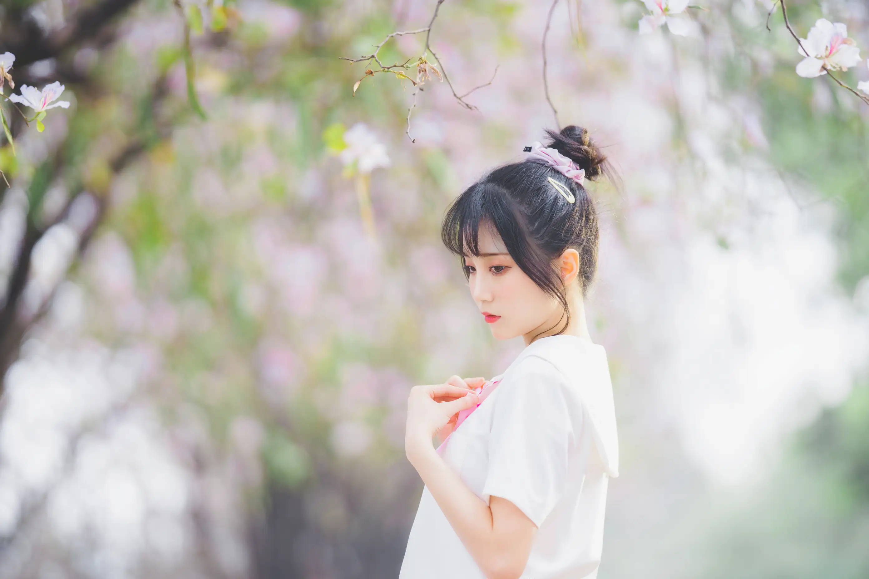 [艺图语] 2022.06.21 Vol.1244 – 花与少女 思涼poi#[35P]-2