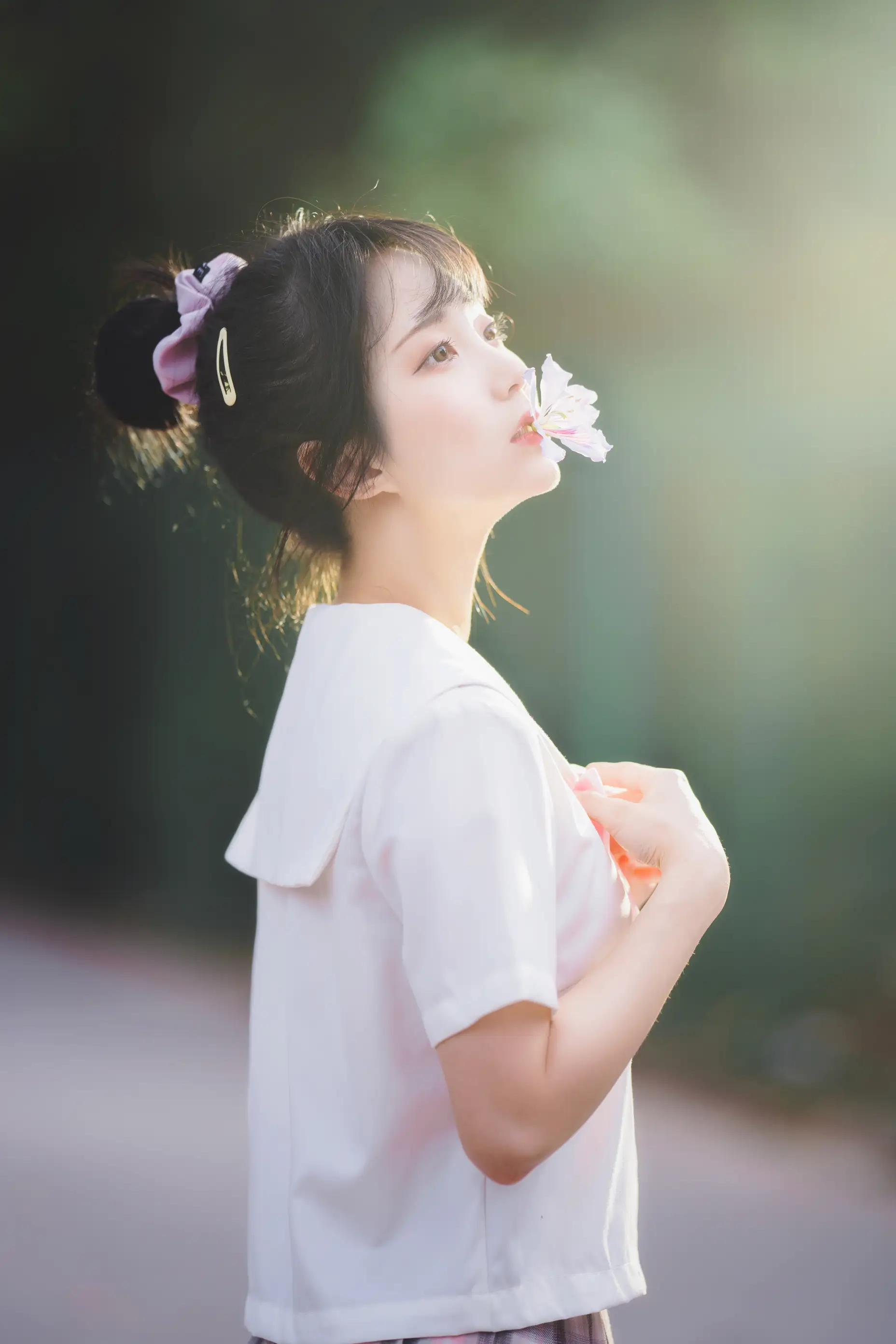 [艺图语] 2022.06.21 Vol.1244 – 花与少女 思涼poi#[35P]-4