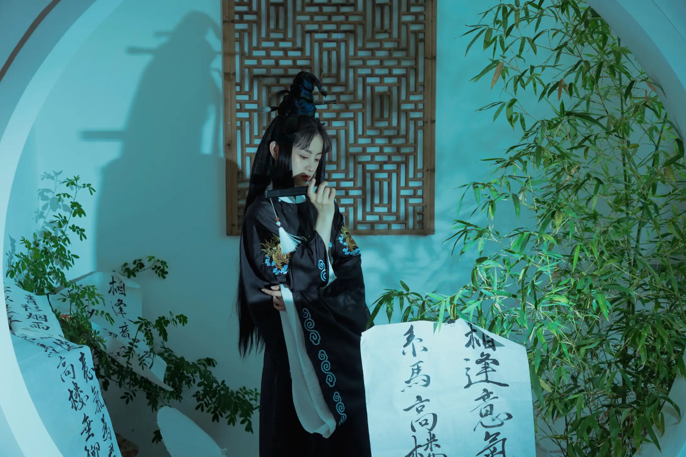 [艺图语] 2022.08.01 Vol.1597 – 国风 · 竹与墨 壹萱-#[43P]-5