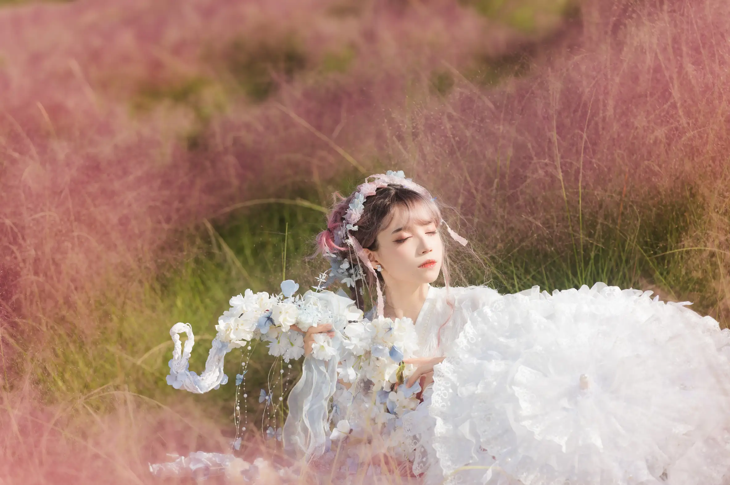 [艺图语] 2022.06.03 Vol.1068 – 粉色草海 贰加六#[22P]-3