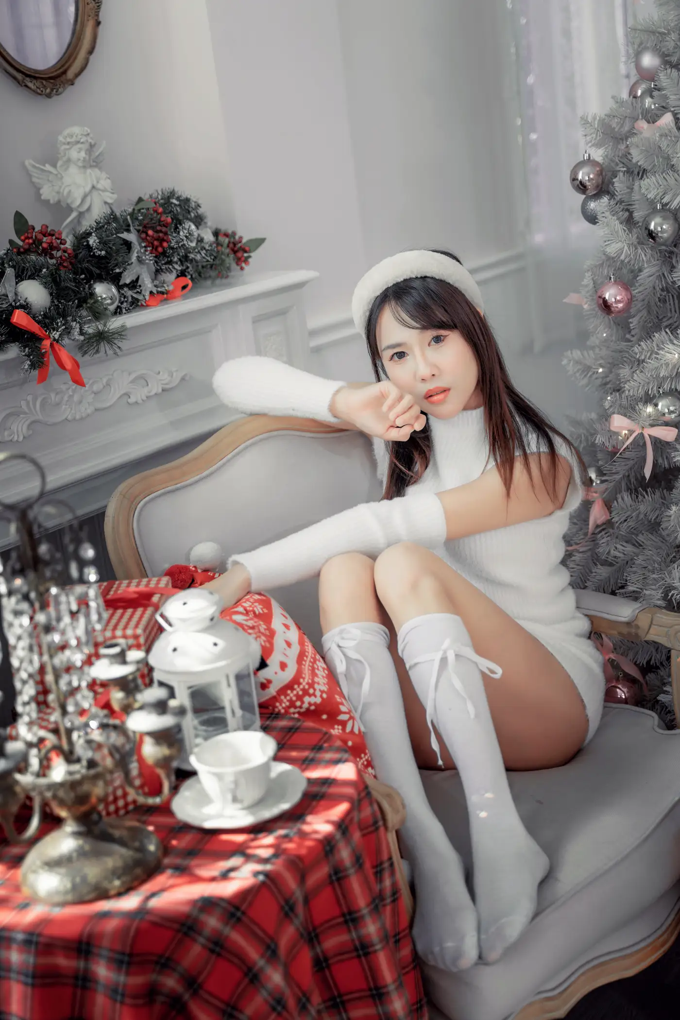 [艺图语] 2021.12.21 Vol.509 – 圣诞少女 lin#[42P]-1