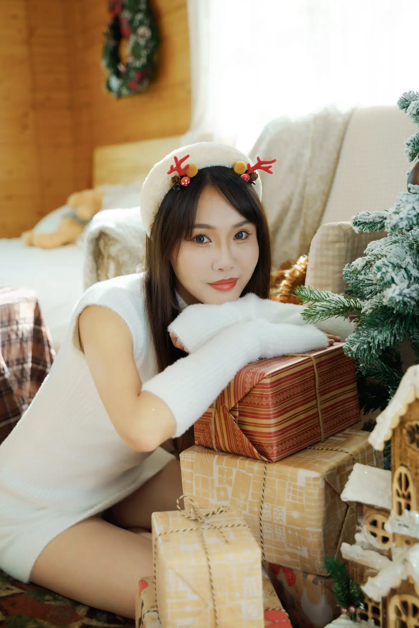 [艺图语] 2021.12.21 Vol.509 – 圣诞少女 lin#[42P]-2