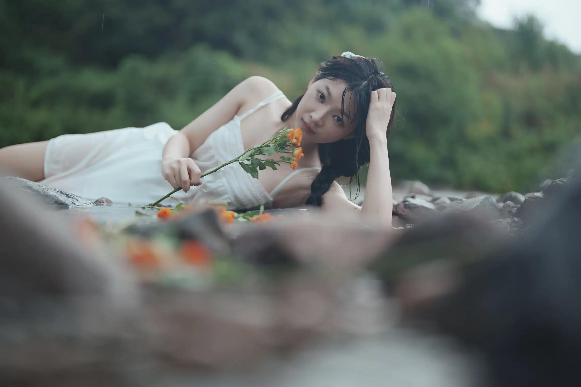 [艺图语] 2022.09.12 Vol.1936 – 又甜又欲，很难不爱。山涧溪水，清凉一夏 七七#[57P]-10