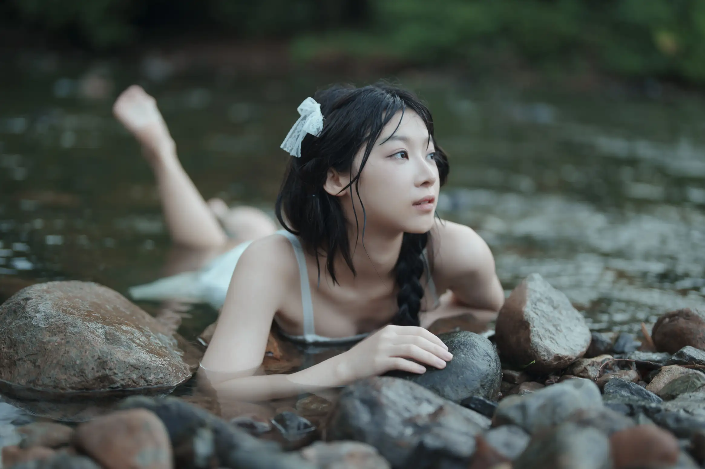 [艺图语] 2022.09.12 Vol.1936 – 又甜又欲，很难不爱。山涧溪水，清凉一夏 七七#[57P]-4