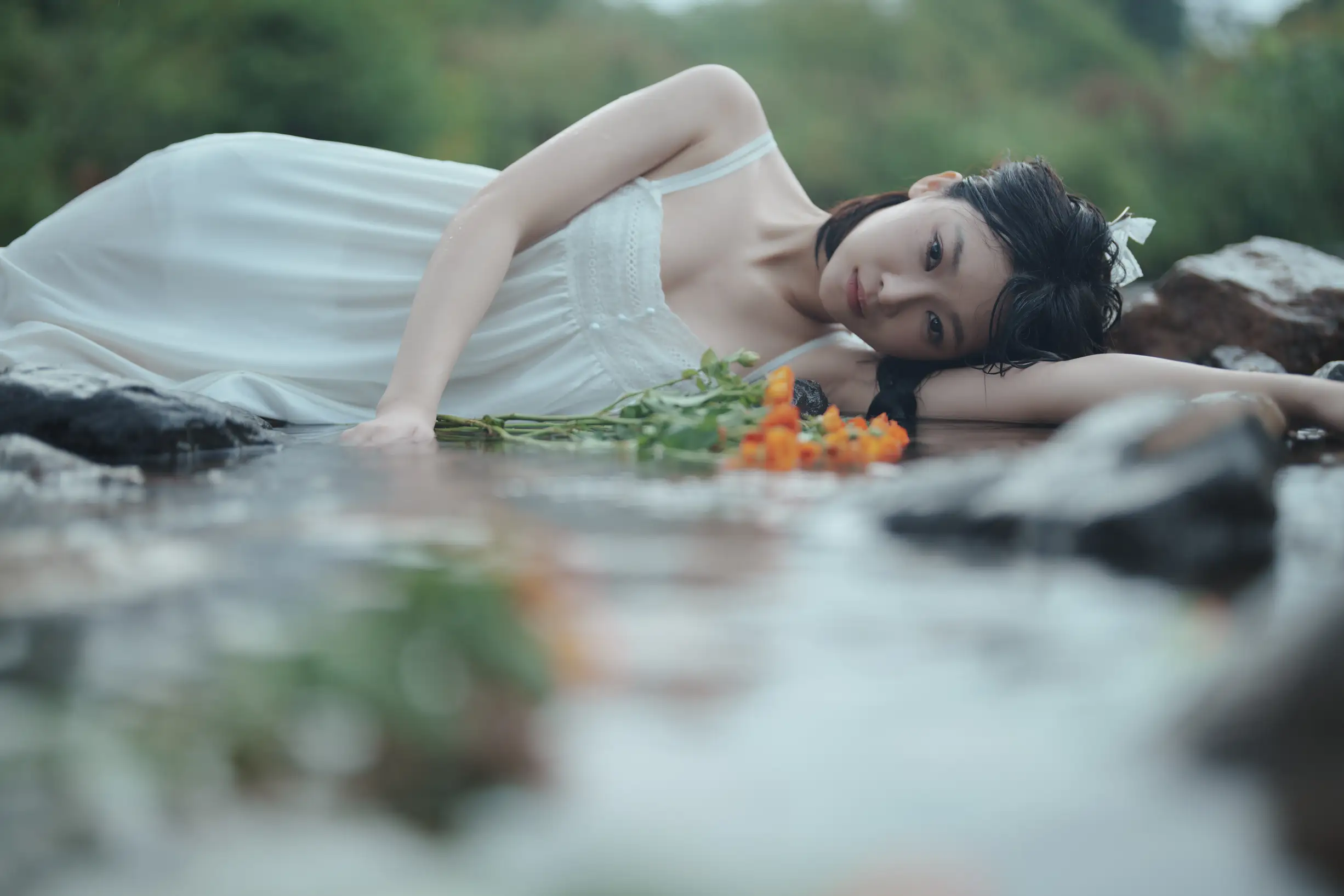 [艺图语] 2022.09.12 Vol.1936 – 又甜又欲，很难不爱。山涧溪水，清凉一夏 七七#[57P]-6