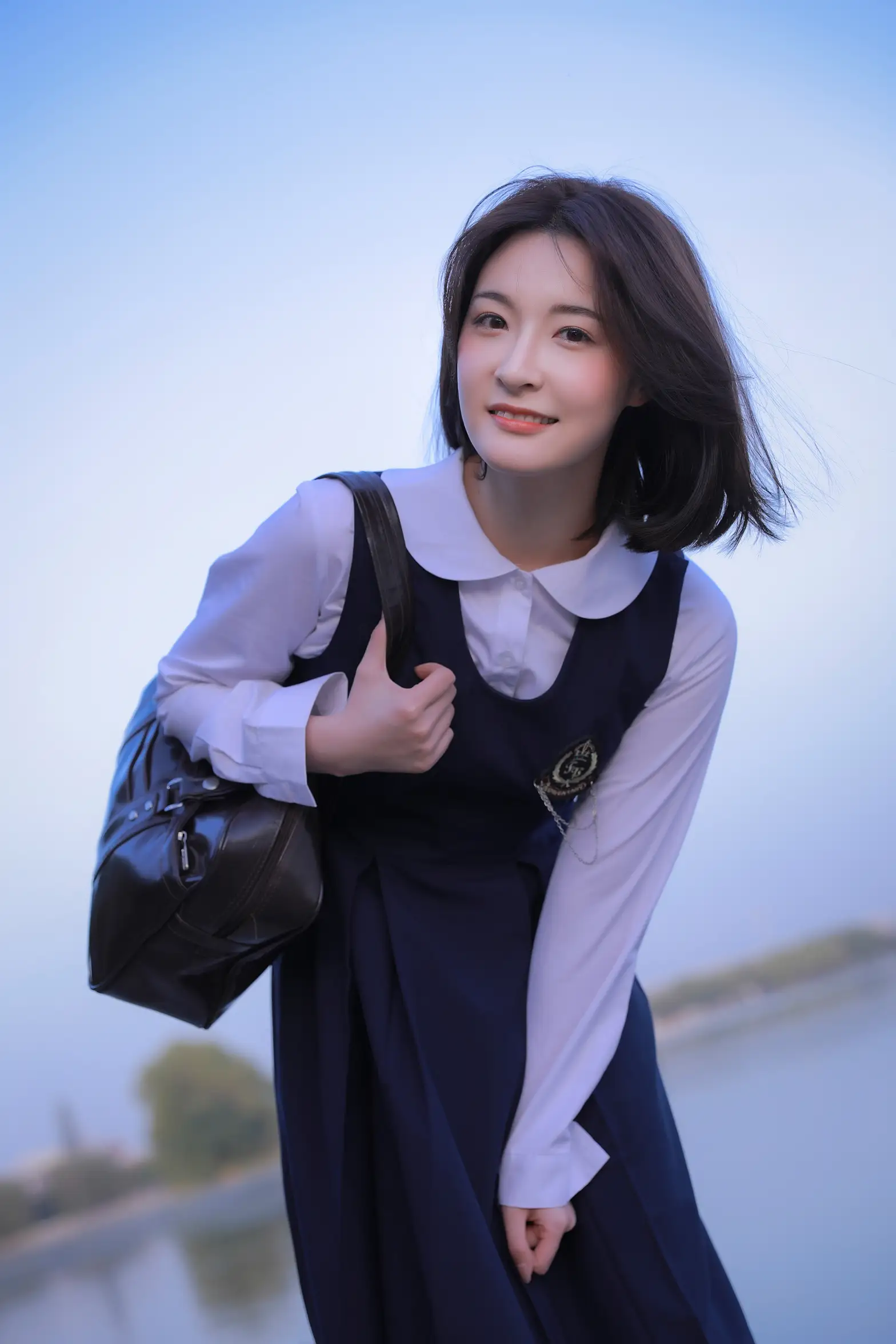 [艺图语] 2022.06.29 Vol.1321 – 海边JK 君君#[20P]-8
