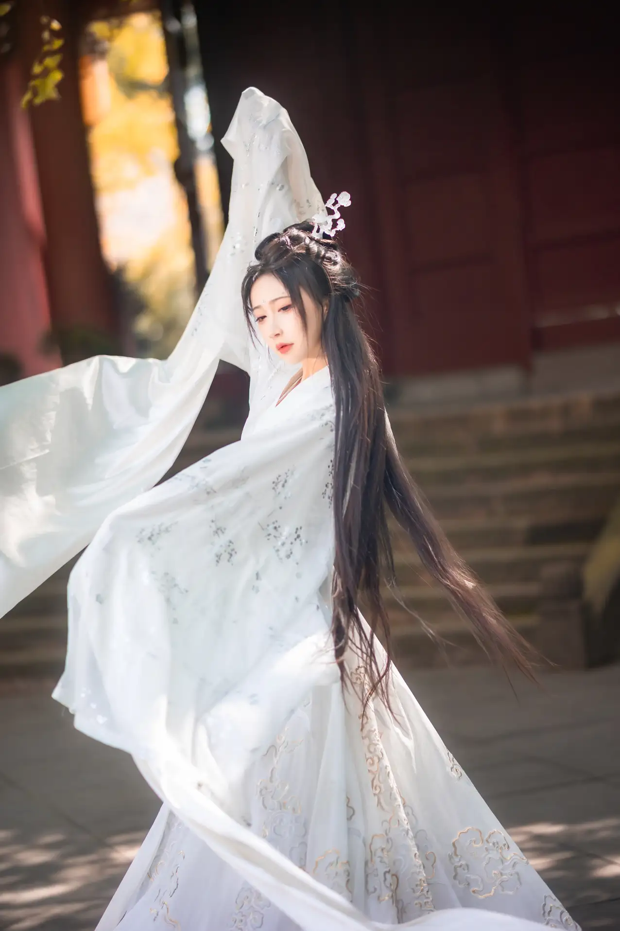 [艺图语] 2022.11.23 Vol.2505 白衣渡我#[34P]-1