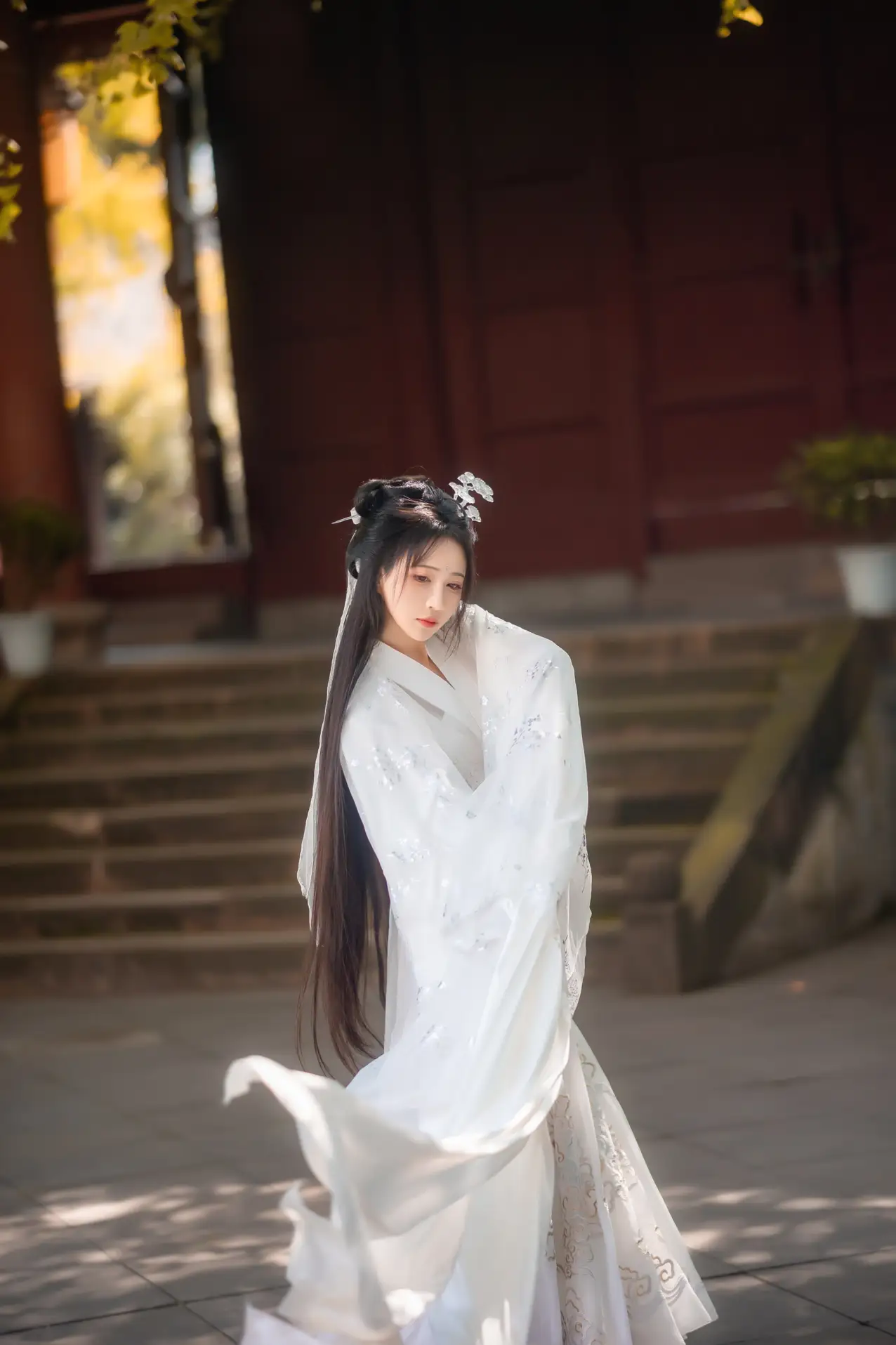 [艺图语] 2022.11.23 Vol.2505 白衣渡我#[34P]-2