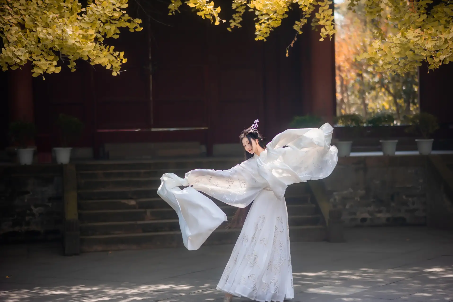 [艺图语] 2022.11.23 Vol.2505 白衣渡我#[34P]-4