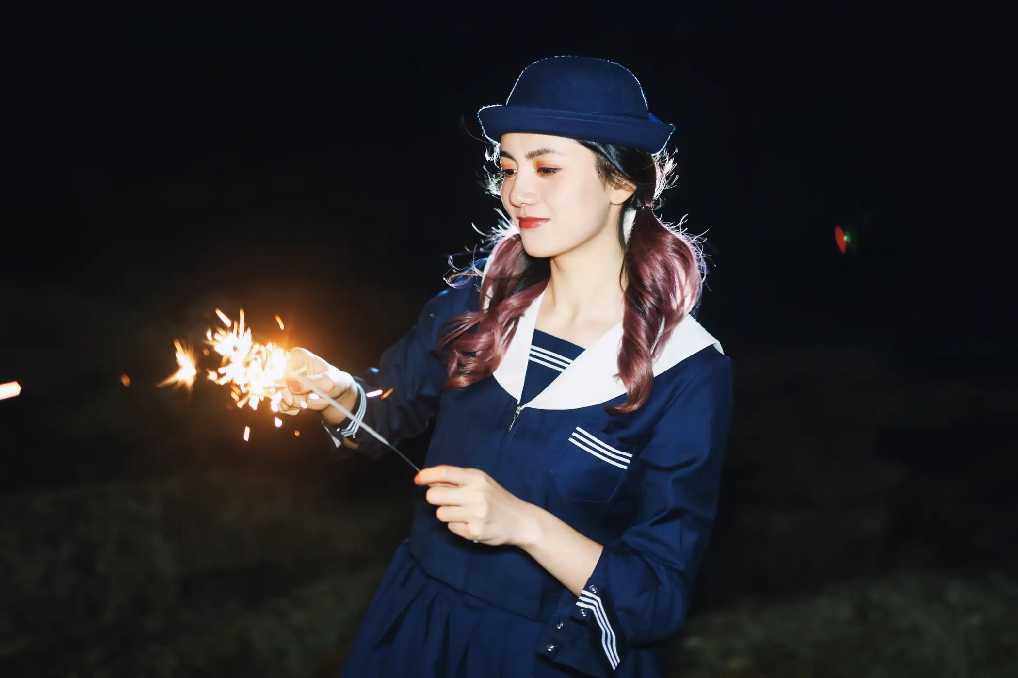 [艺图语] 2022.11.24 Vol.2519 – 无人海滩的烟火 茜akane#[25P]-10