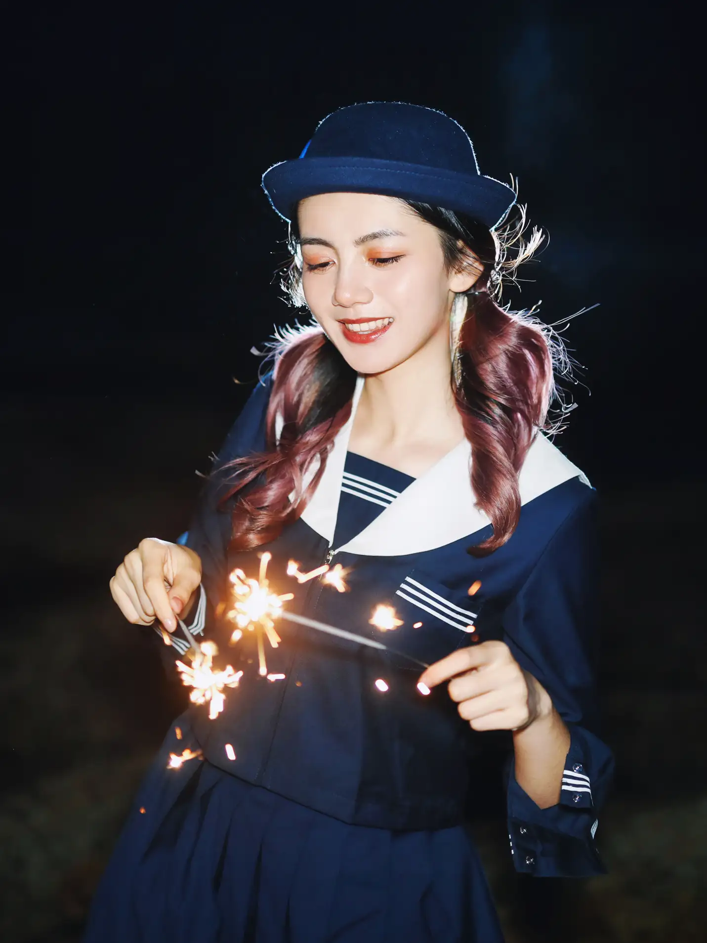 [艺图语] 2022.11.24 Vol.2519 – 无人海滩的烟火 茜akane#[25P]-2