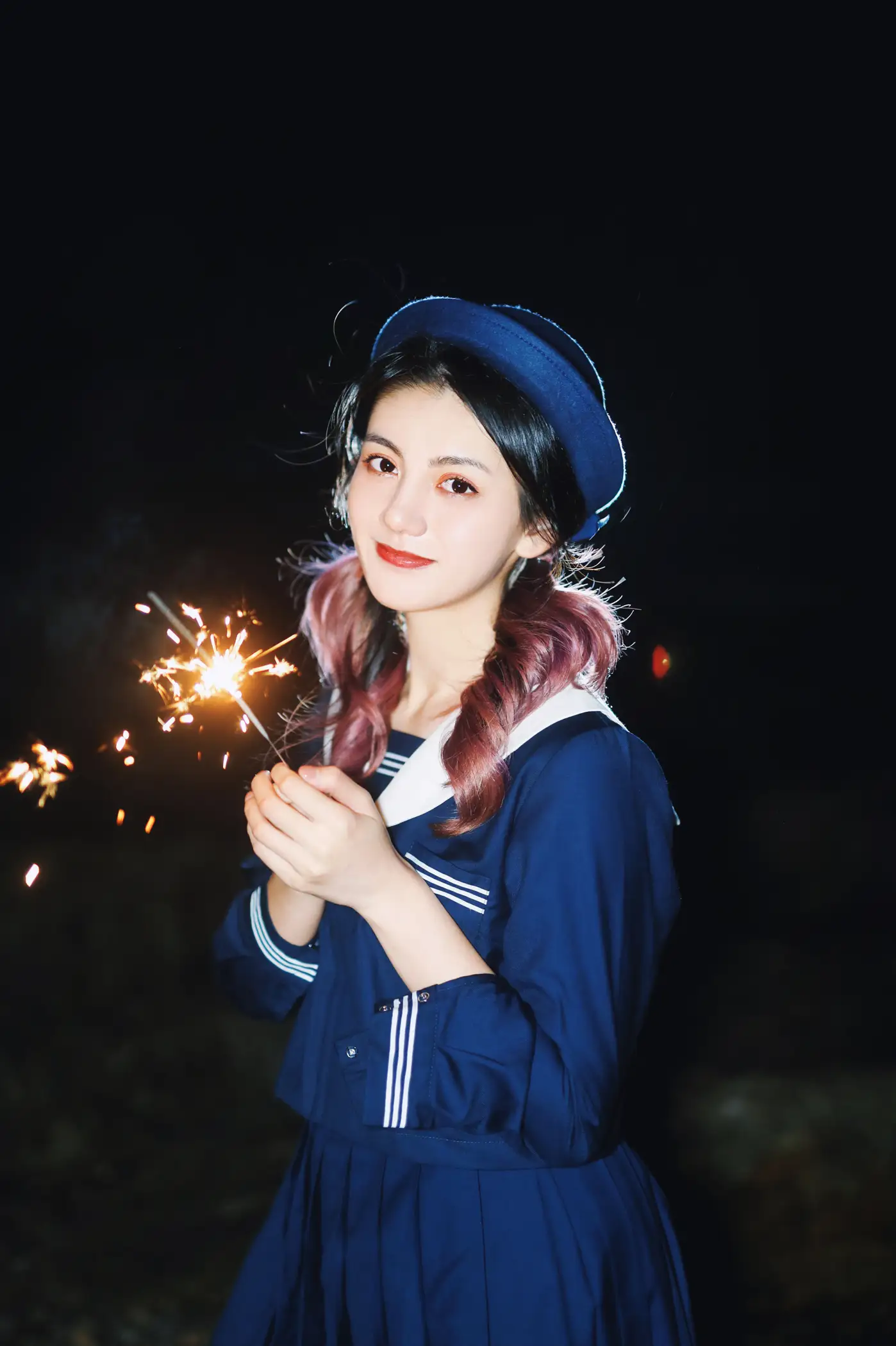 [艺图语] 2022.11.24 Vol.2519 – 无人海滩的烟火 茜akane#[25P]-3